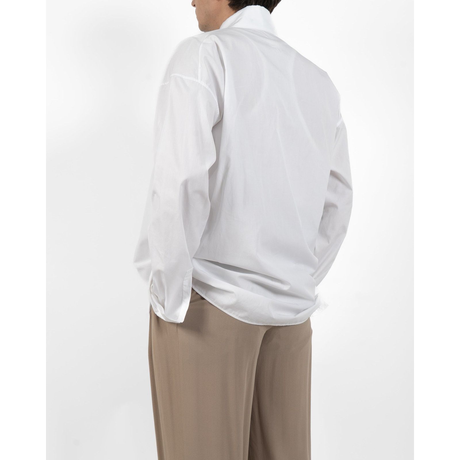 Haider Ackermann SS15 Oversized Kimono Shirt in White Cotton Size US M / EU 48-50 / 2 - 4 Thumbnail