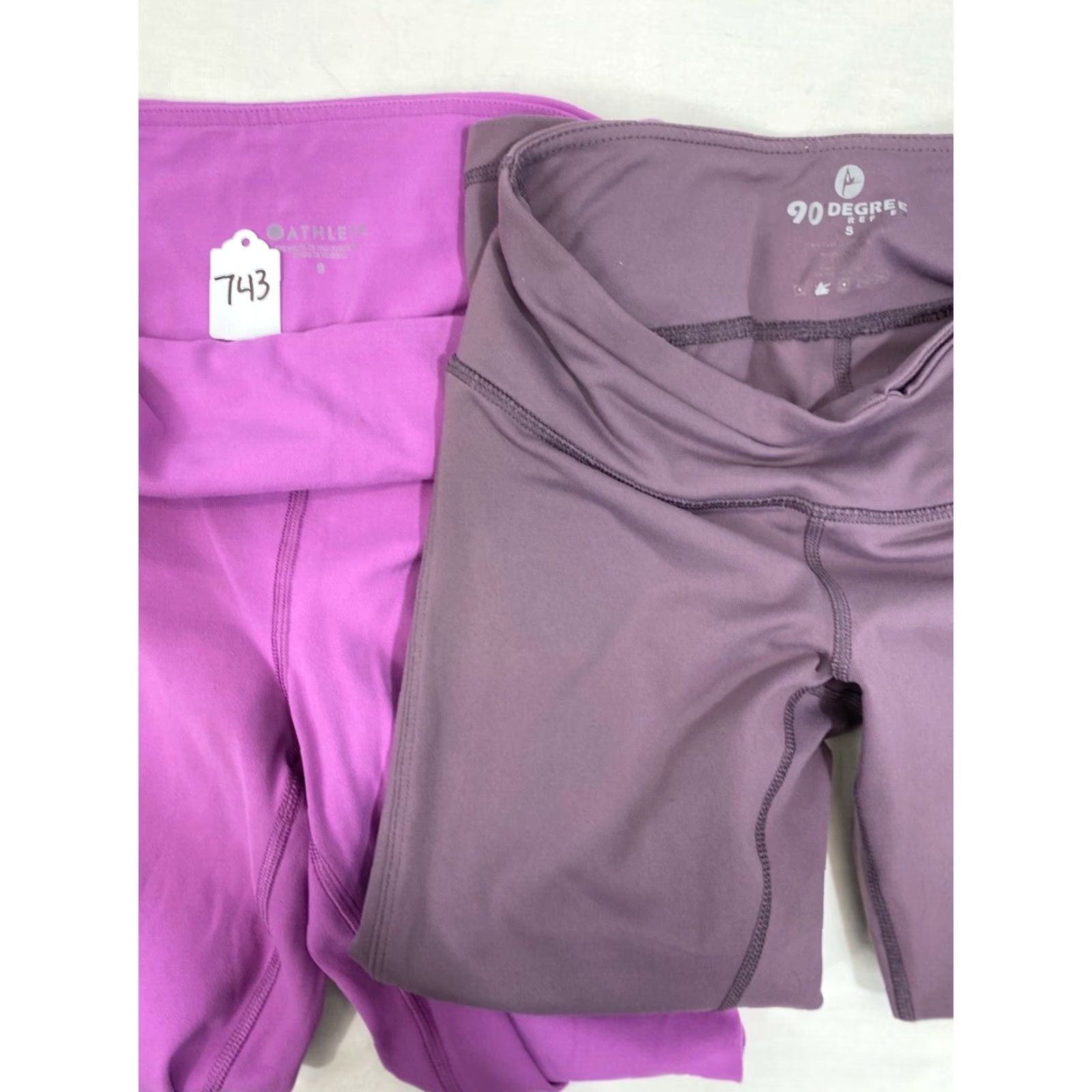 Athleta Athleta 90 Degrees Exercise Leggins Workout Pants Size Medium Lot of 2 #743 Size 32" / US 10 / IT 46 - 6 Thumbnail