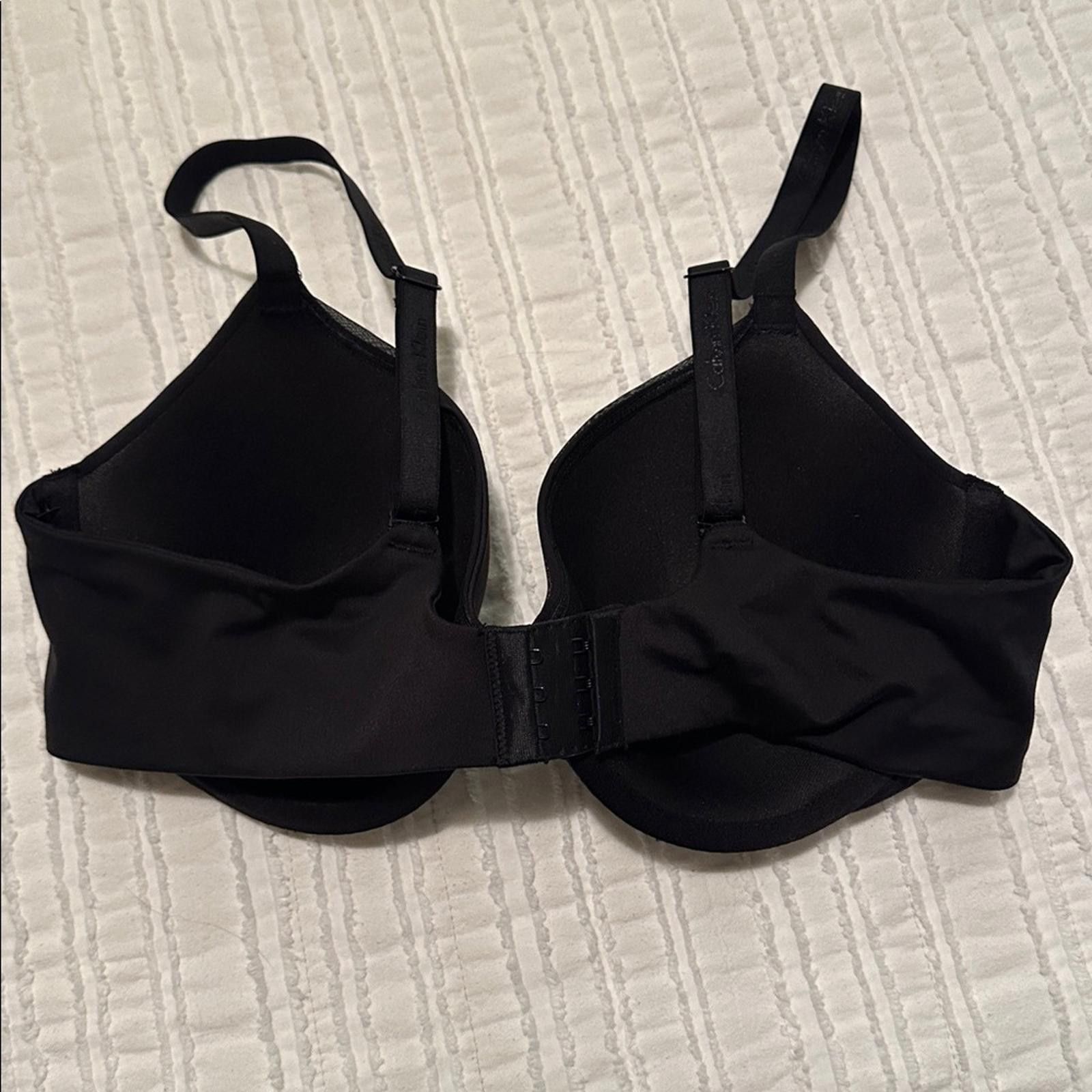 Calvin Klein Calvin Klein Black Underwire Bra 38 B NWOT black Size ONE SIZE - 2 Thumbnail