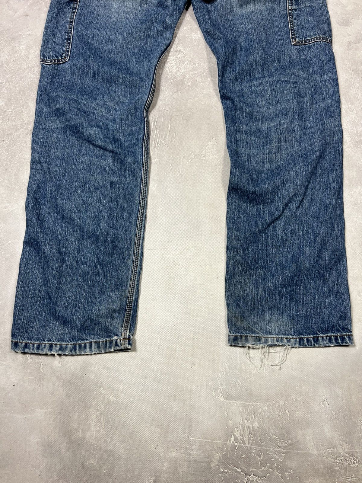 Carhartt Vintage Carhartt Logger Carpenter Distressed Workwear Pants Size US 32 / EU 48 - 3 Thumbnail