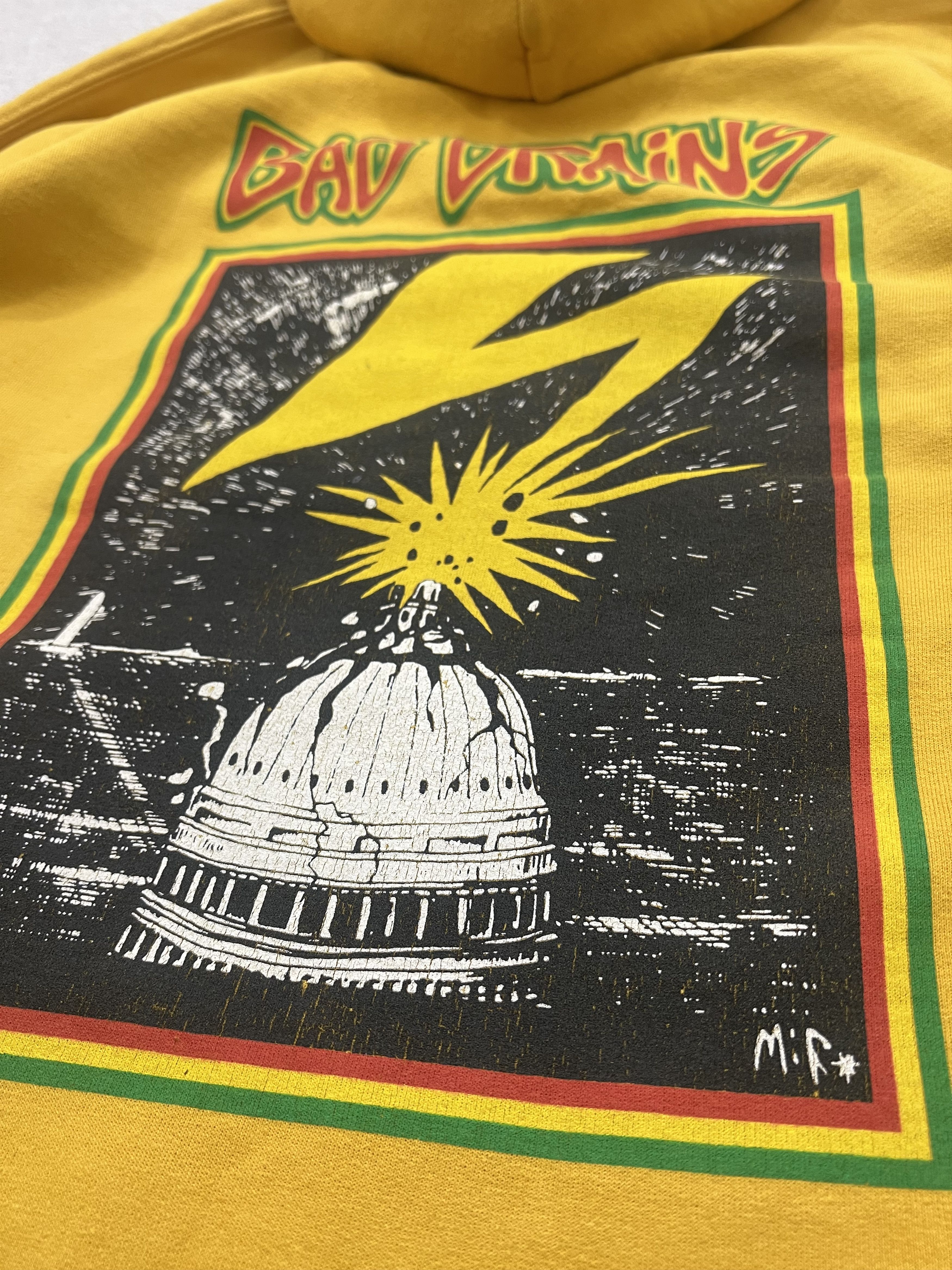 Band Tees 2000s Bad Brains Reggae Capitol Iconic Logo Printed Hoddie Size US L / EU 52-54 / 3 - 3 Thumbnail