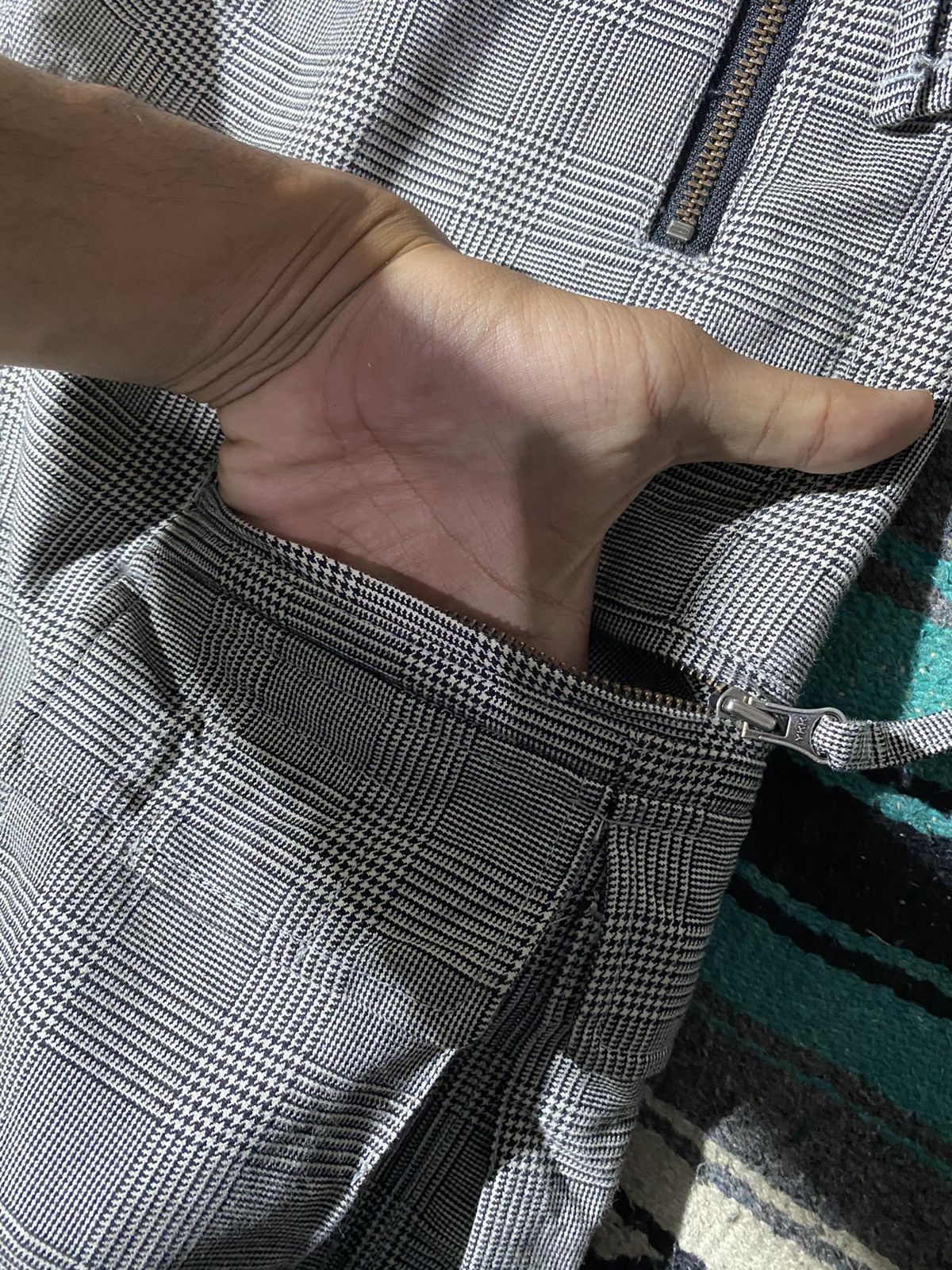 PPFM RARE ‼️ PPFM Multi 3D Pocket Plaid Utility Pants Size US 32 / EU 48 - 5 Thumbnail