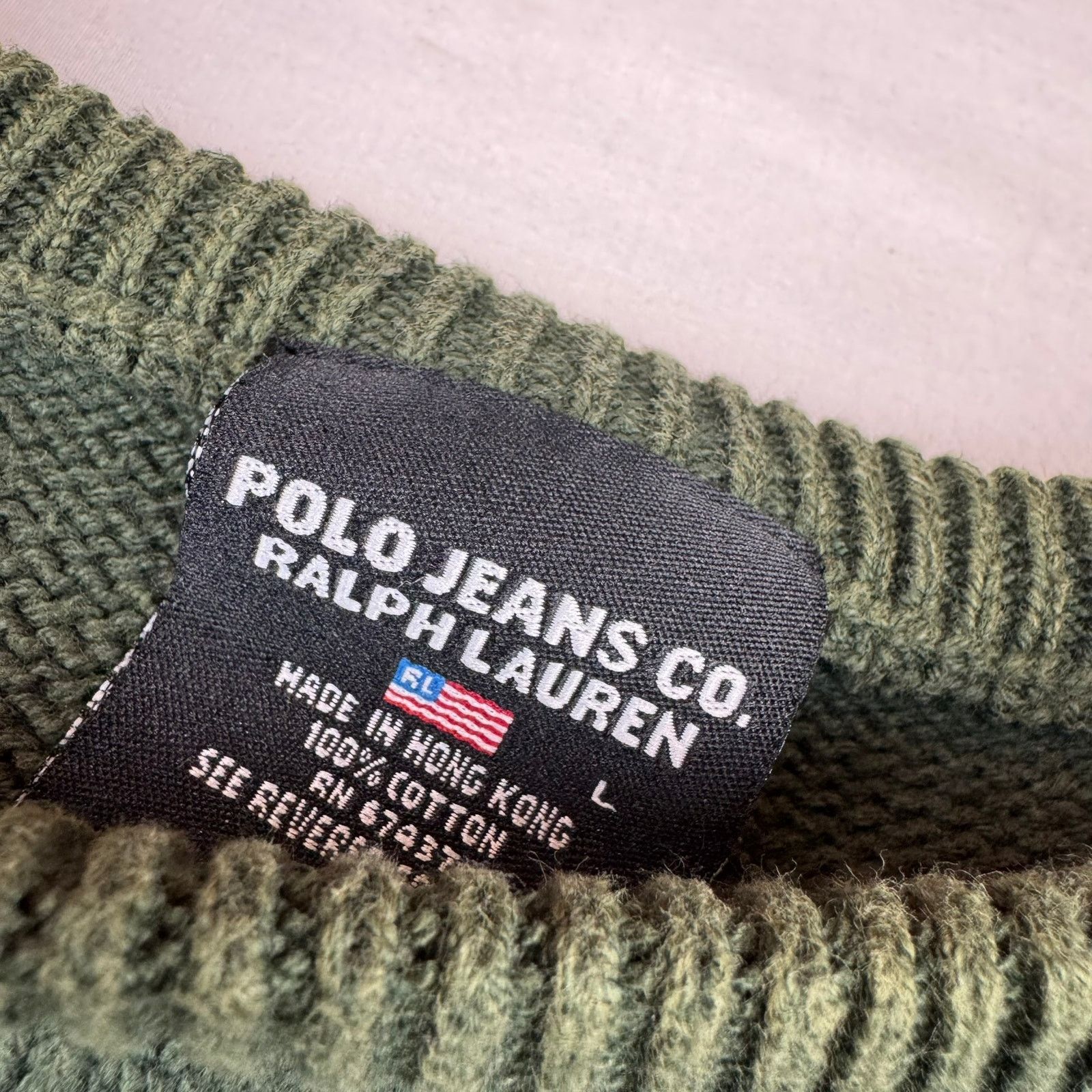 Polo Ralph Lauren Vintage Polo Ralph Lauren Jeans Co. Sweater - Size Large Size US L / EU 52-54 / 3 - 2 Thumbnail