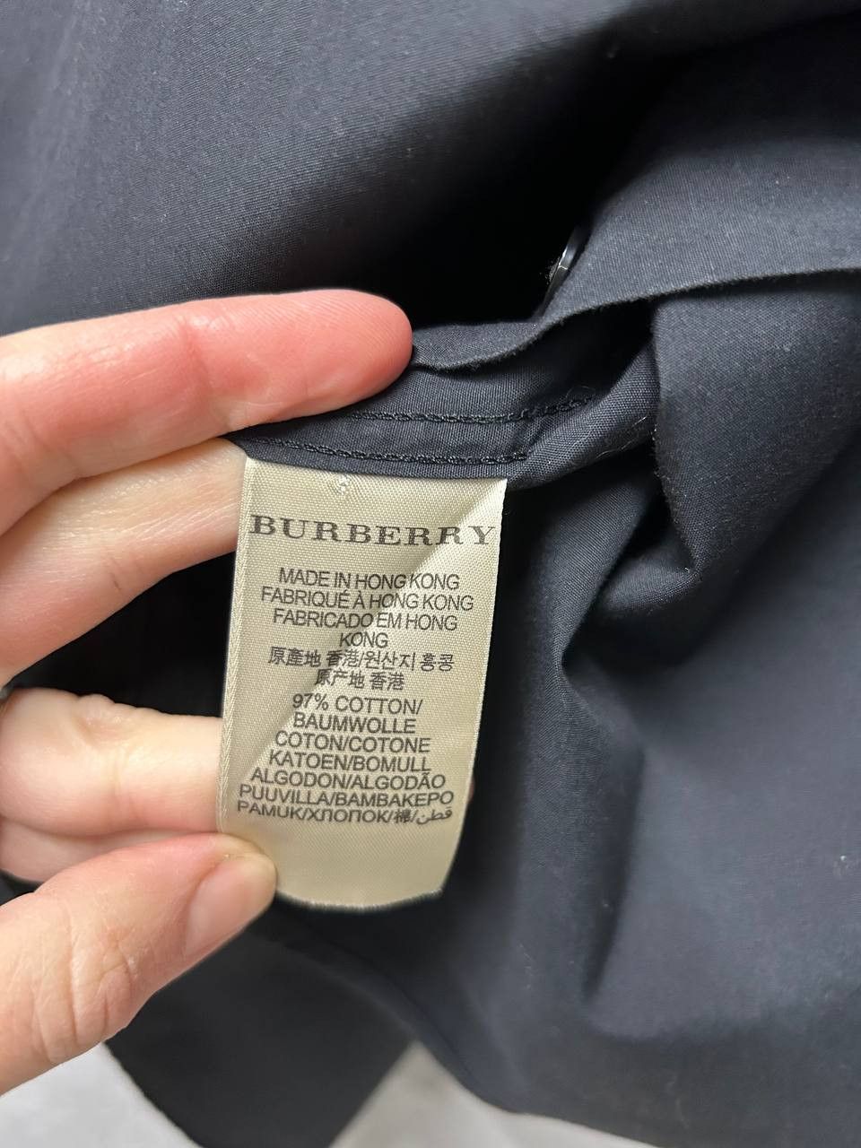 Burberry Burberry brit mens longsleeve black shirt L Size US L / EU 52-54 / 3 - 8 Thumbnail