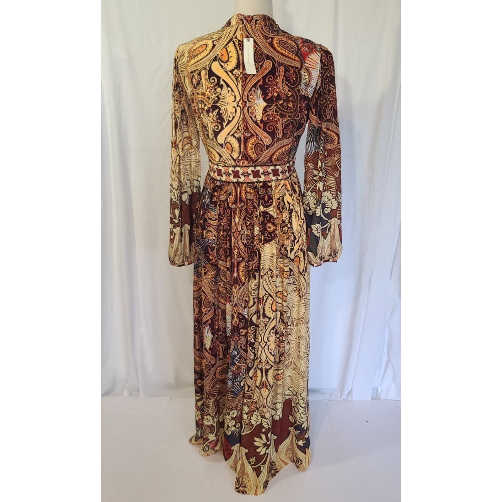 Anthropologie Anthropologie Bhanuni By Jyoti Floral Ronika Maxi Dress US 2 Size XS / US 0-2 / IT 36-38 - 9 Thumbnail