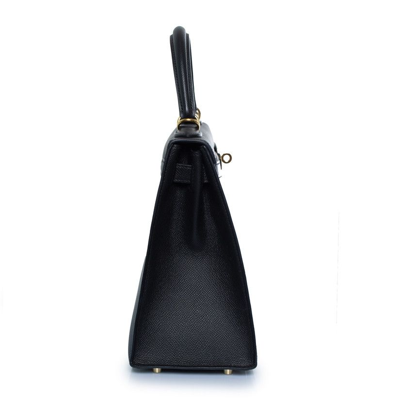 Hermes Hermes, sac Kelly II sellier 28 epsom 89 black Size ONE SIZE - 6 Thumbnail