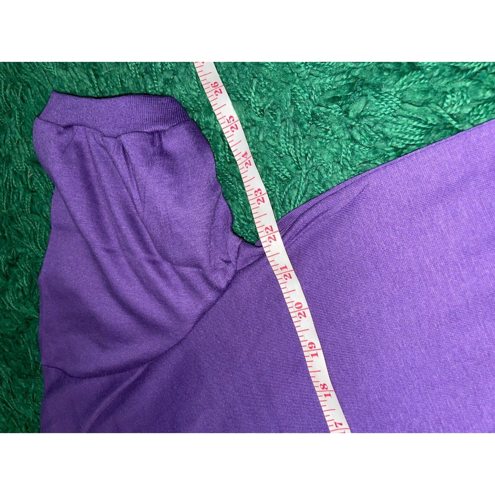 Vintage Vintage Purple Blank Polo Shirt Screenmates 80s 90s VTG XL Size US XL / EU 56 / 4 - 10 Thumbnail