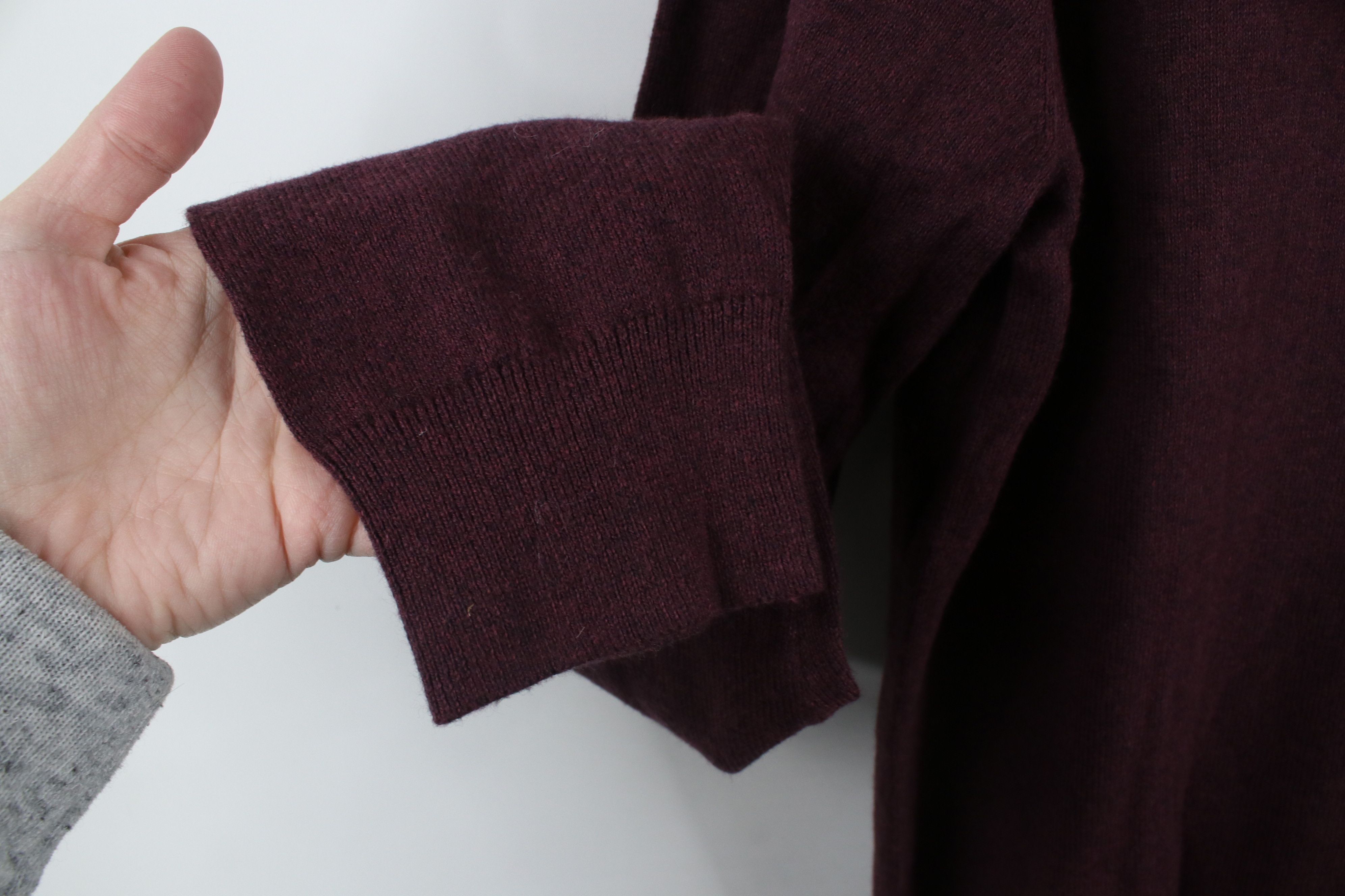 Vintage New Nordstrom Cotton Cashmere Knit Half Zip Pullover Sweater Size US L / EU 52-54 / 3 - 6 Thumbnail
