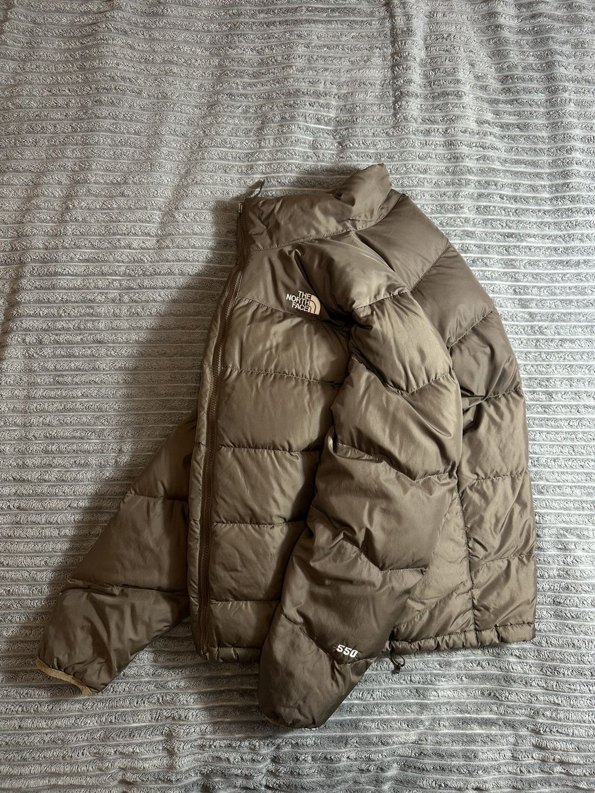 The North Face Brown Vintage 550 Puffer Down Jacket