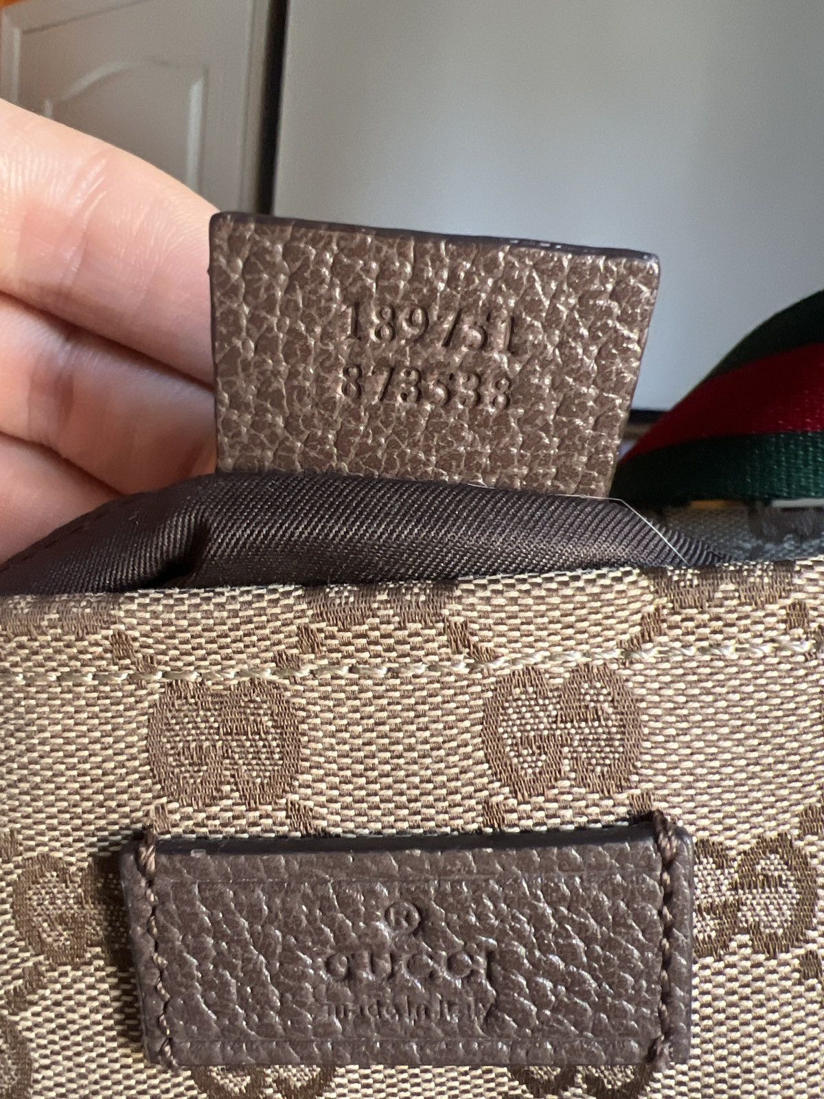 Gucci The Web Monochrome Crossbody Bag - Unisex Size ONE SIZE - 9 Thumbnail