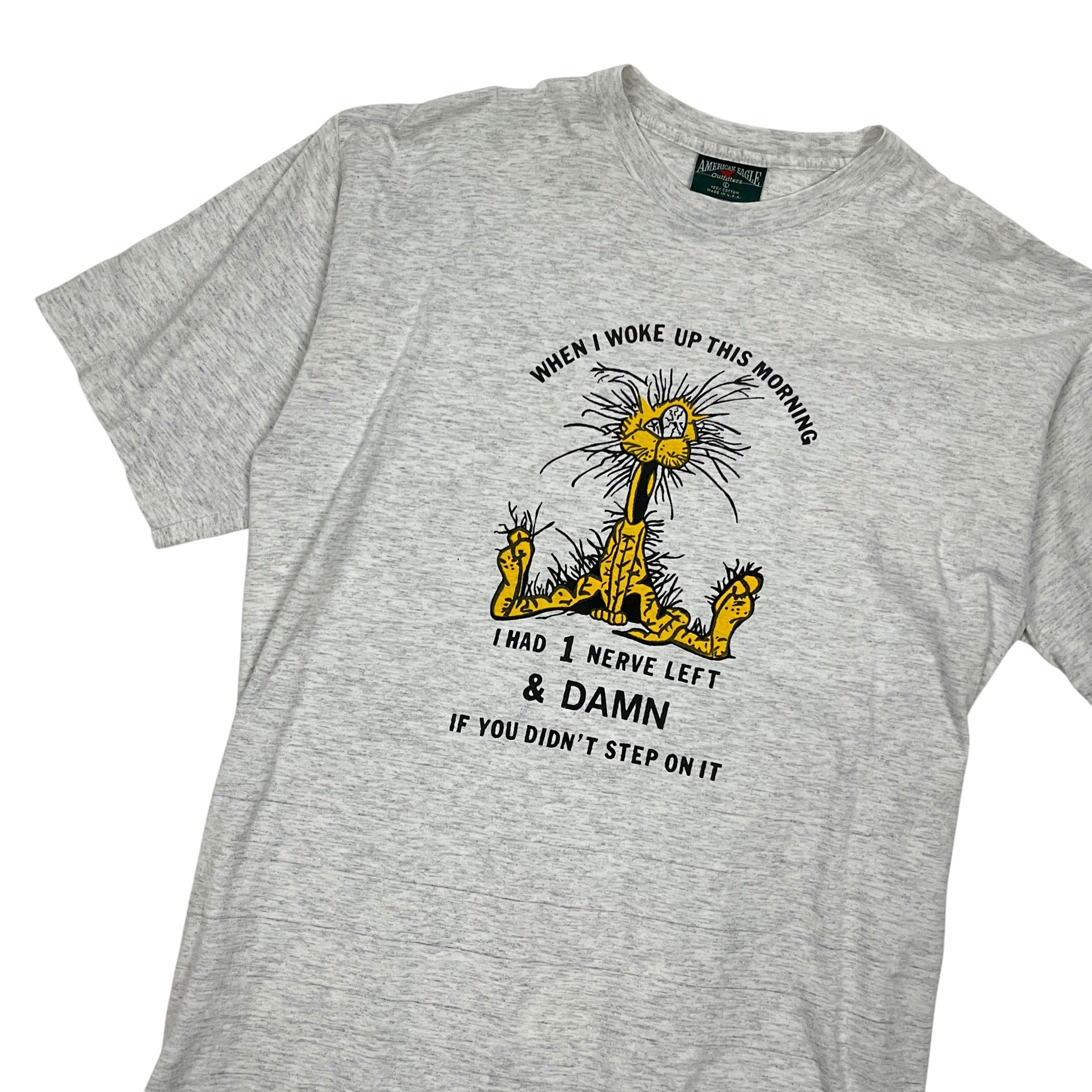 American Eagle Outfitters 1 Nerve Left USA Made Tee - Size XL Size US XL / EU 56 / 4 - 2 Thumbnail
