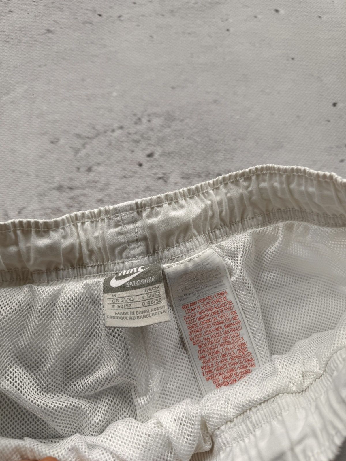 Nike × Vintage NIKE VINTAGE BASIC LOGO OVERSIZE BAGGY PANTS Size US 32 / EU 48 - 6 Thumbnail