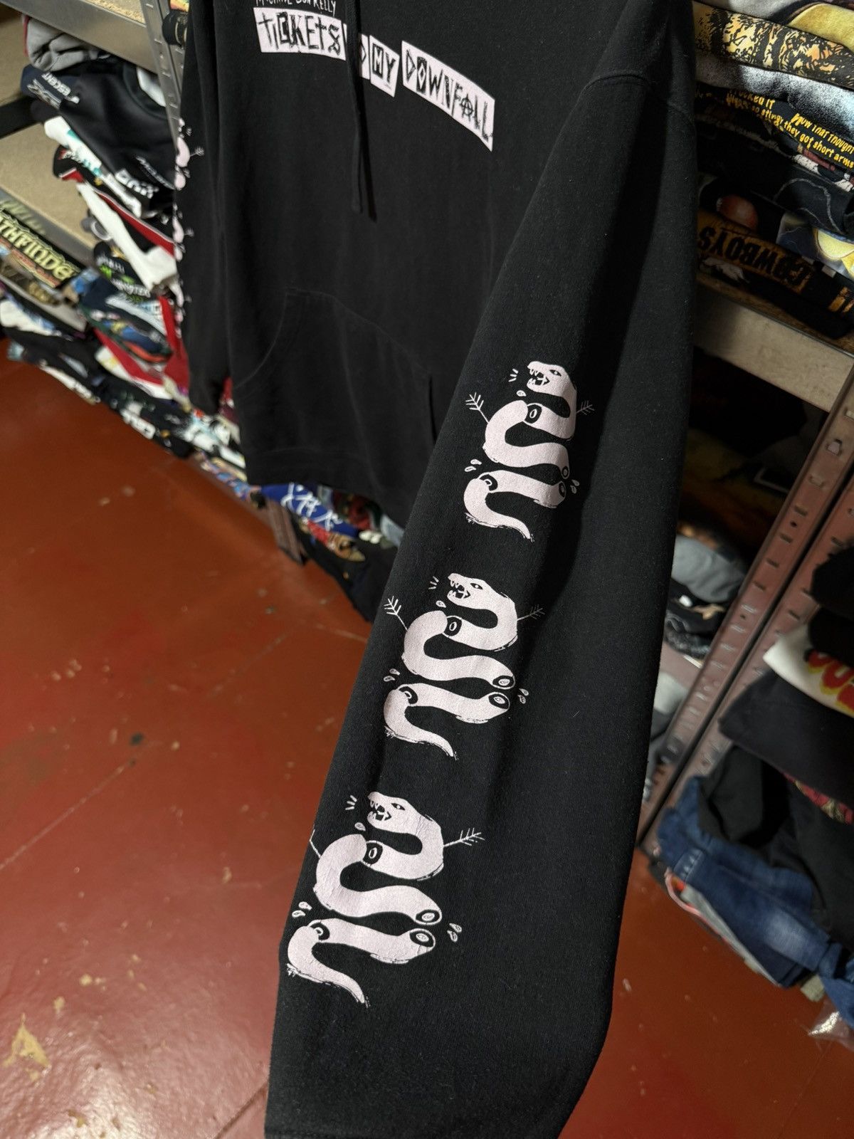 Rap Tees Machine Gun Kelly Tickets To My Downfall 2020 Rap Hoodie Y2K Size US XXL / EU 58 / 5 - 5 Thumbnail
