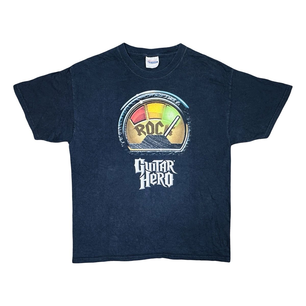 Hanes Vintage Y2K Hanes Guitar Hero I Rock Promo Tee - Size Large Size US L / EU 52-54 / 3 - 1 Thumbnail