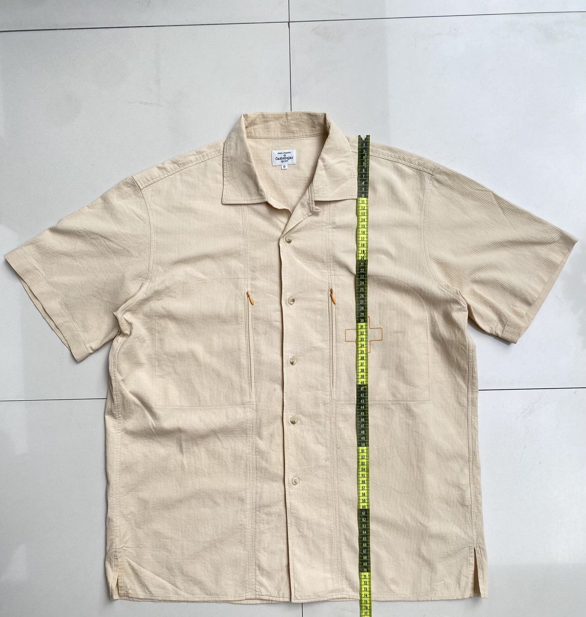 Jean Charles De Castelbajac Jean Charles de Castelbajac Sport Beige Utility Shirt Size US L / EU 52-54 / 3 - 10 Thumbnail