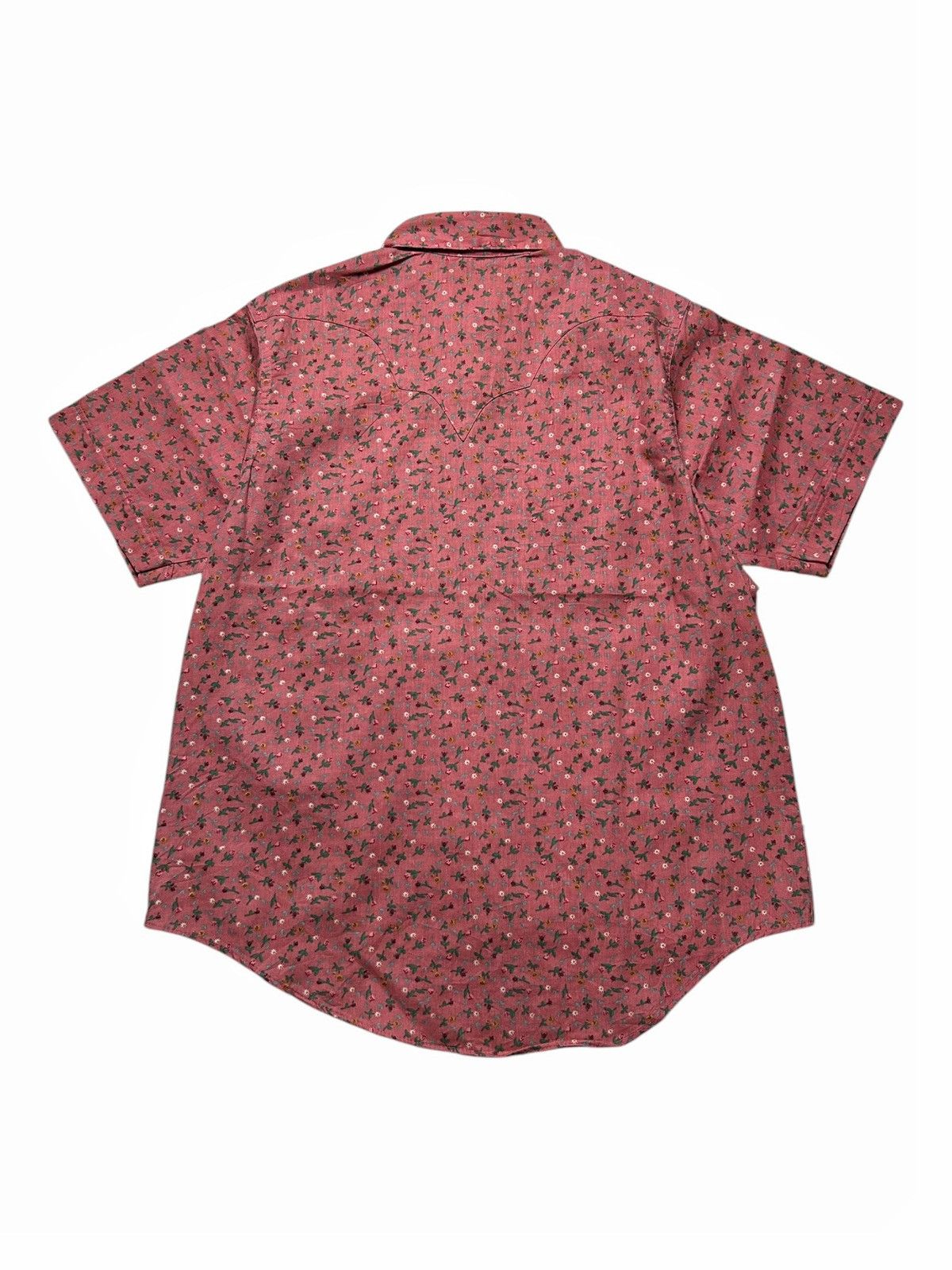 Rockmount Ranch Wear × Vintage Vintage Tru-West Rockmount Ranch Wear Shirt Mens Floral Size US M / EU 48-50 / 2 - 3 Thumbnail