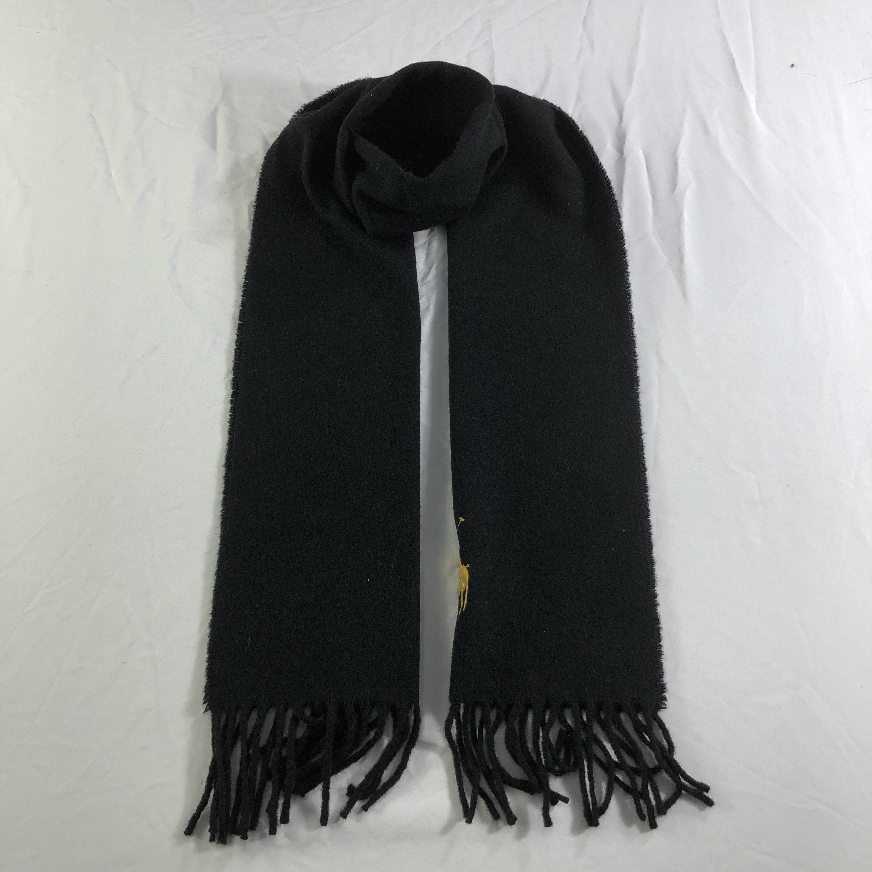 Polo Ralph Lauren Polo Ralph Lauren Wool Scarf Muffler Neckwear V2209 Size ONE SIZE - 1 Thumbnail