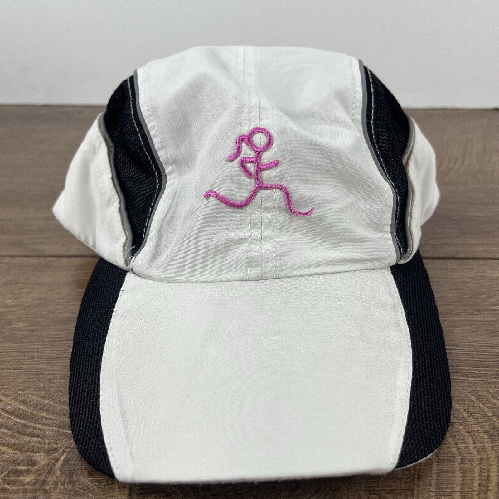 Other Run Hat Running Runners Hat White Cap Hat Adjustable Hat Whi Size ONE SIZE - 6 Thumbnail