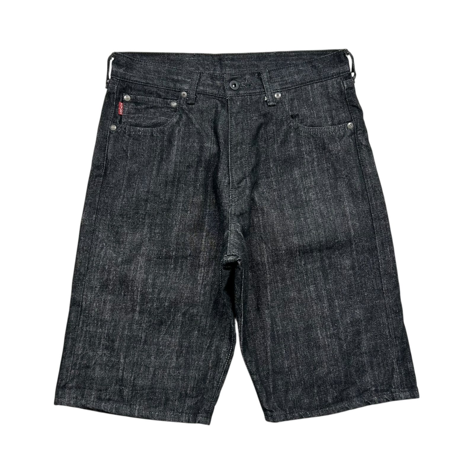 Futura RARE FUTURA 2000 BLACK DENIM SHORTS PANTS MADE IN JAPAN Size US 30 / EU 46 - 2 Thumbnail