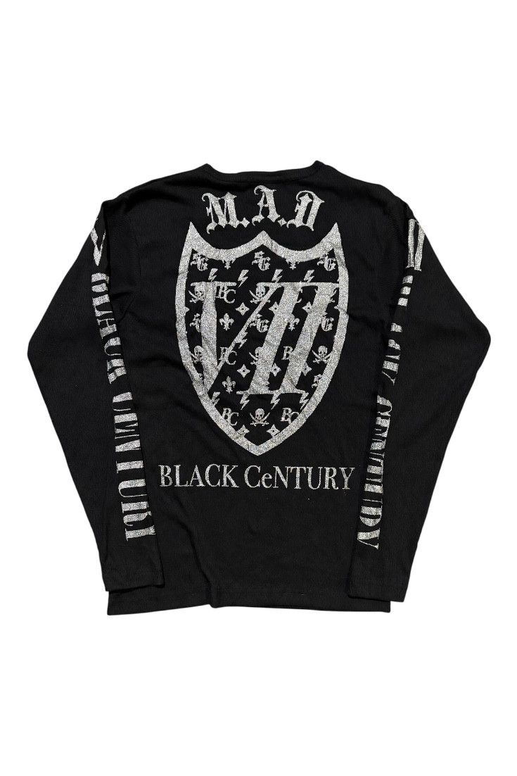 Japanese Brand Sick peom primal point black century LS spaleout Size US L / EU 52-54 / 3 - 2 Thumbnail