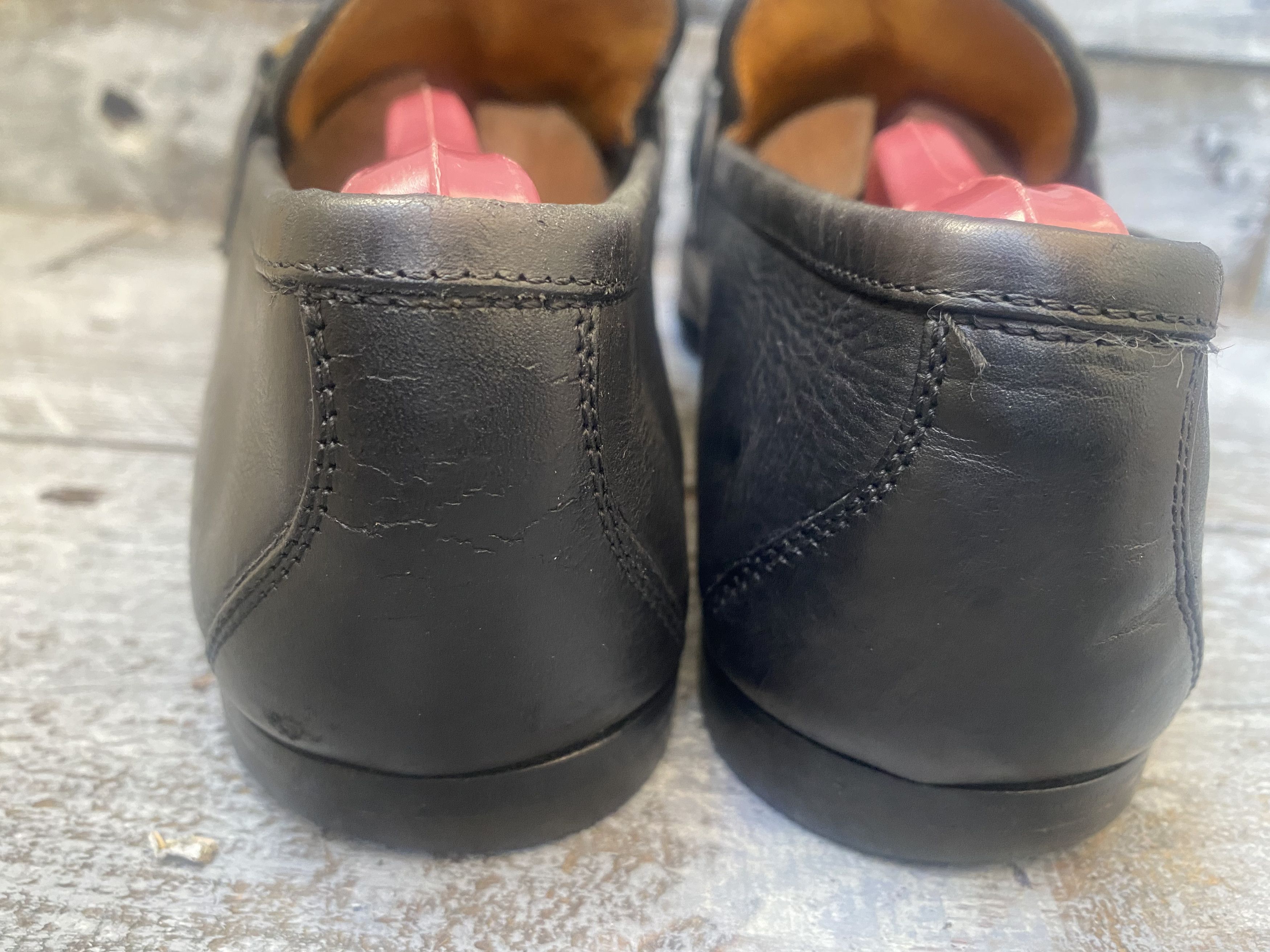 Designer × Gucci Gucci horsebit playboy three stripe jordan loafers sz 40E Size US 7 / EU 40 - 9 Thumbnail