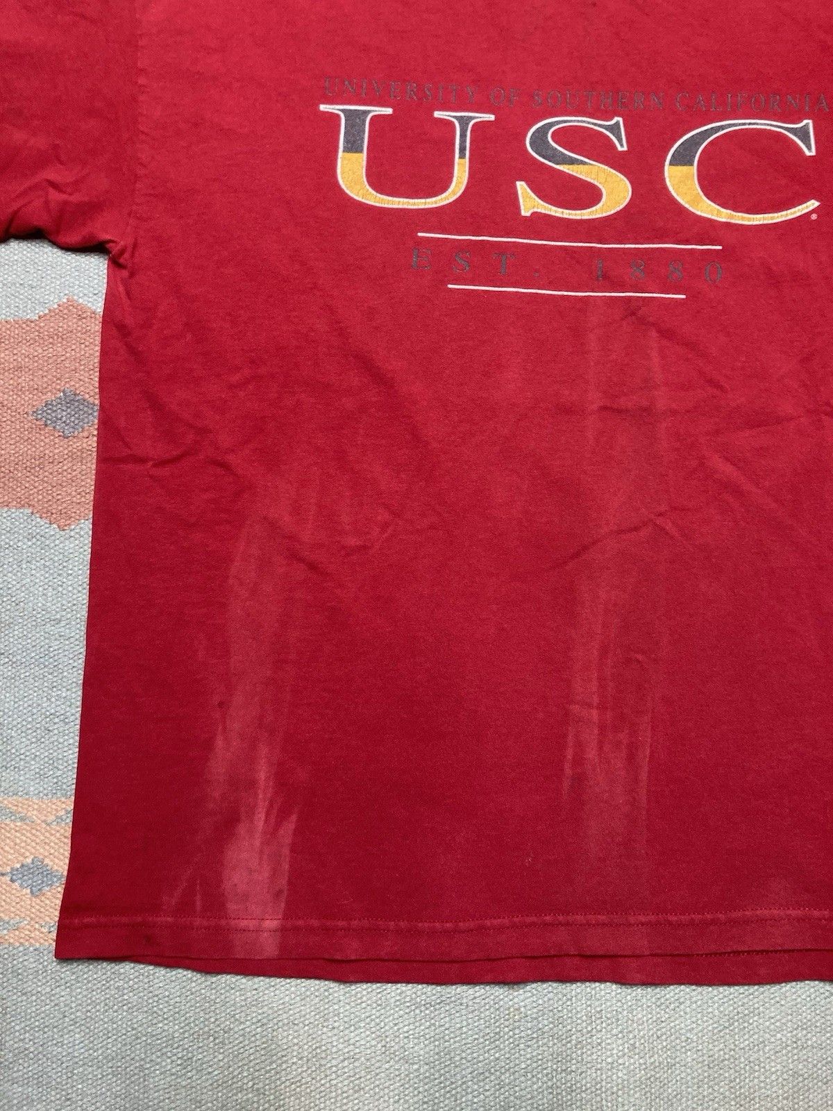 Vintage tshirt university Southern California USC Trojans college XL Size US XL / EU 56 / 4 - 2 Thumbnail