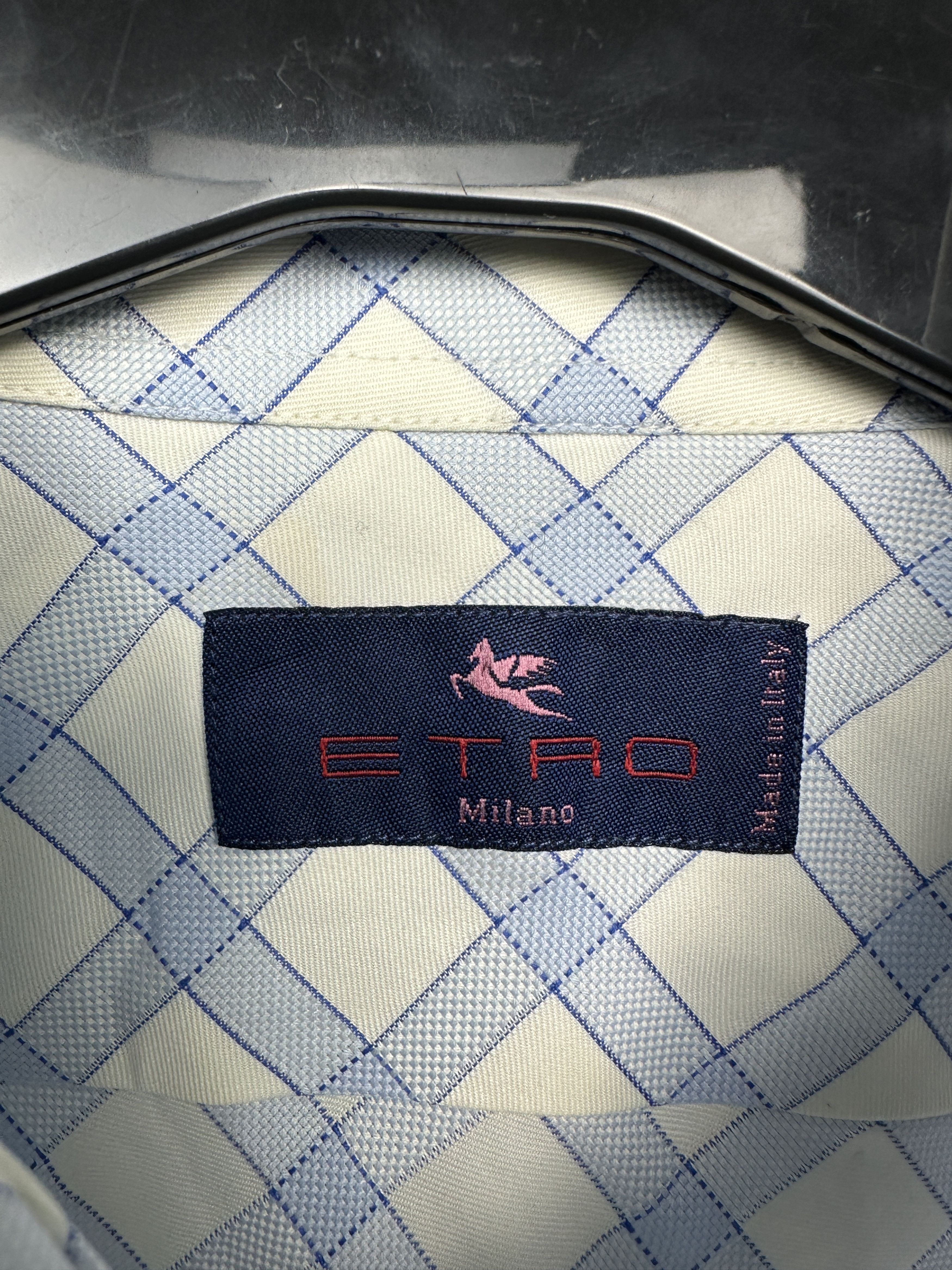 Etro Etro Milano Mens Long Sleeve Shirt Size US XL / EU 56 / 4 - 3 Thumbnail