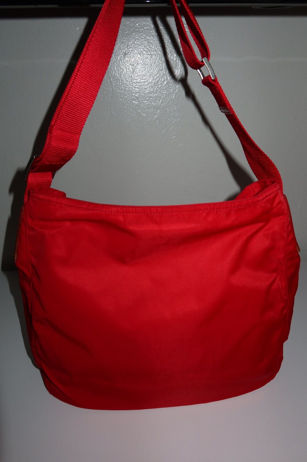 Prada × Vintage Red Prada shoulder bag Size ONE SIZE - 3 Thumbnail