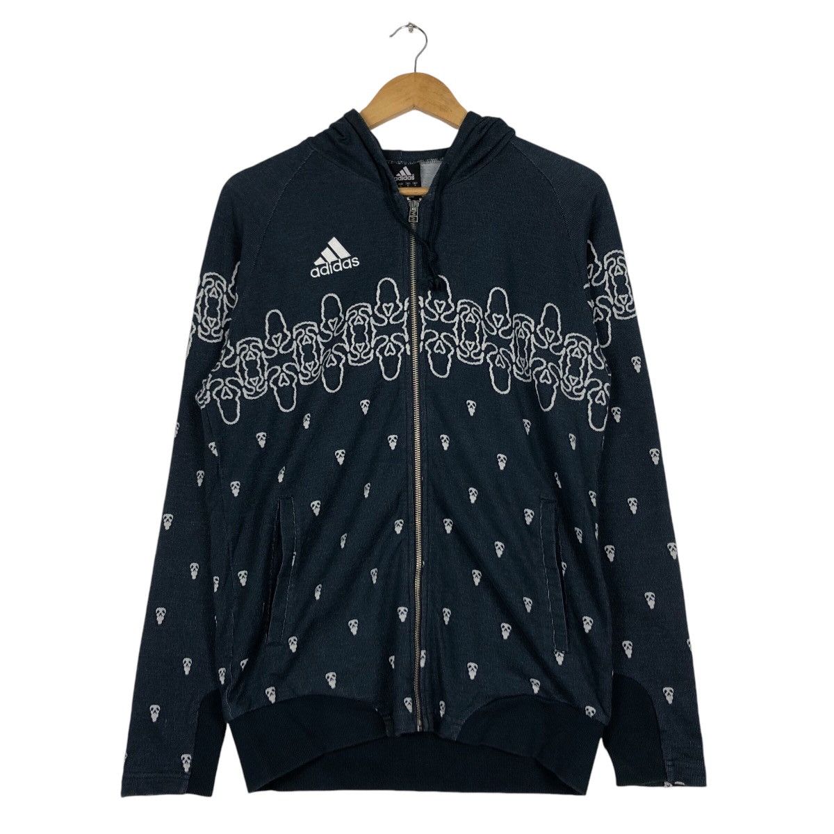Adidas Adidas Vintage Badana Style Abstract Sweater Hoodie Small Size US S / EU 44-46 / 1 - 10 Thumbnail