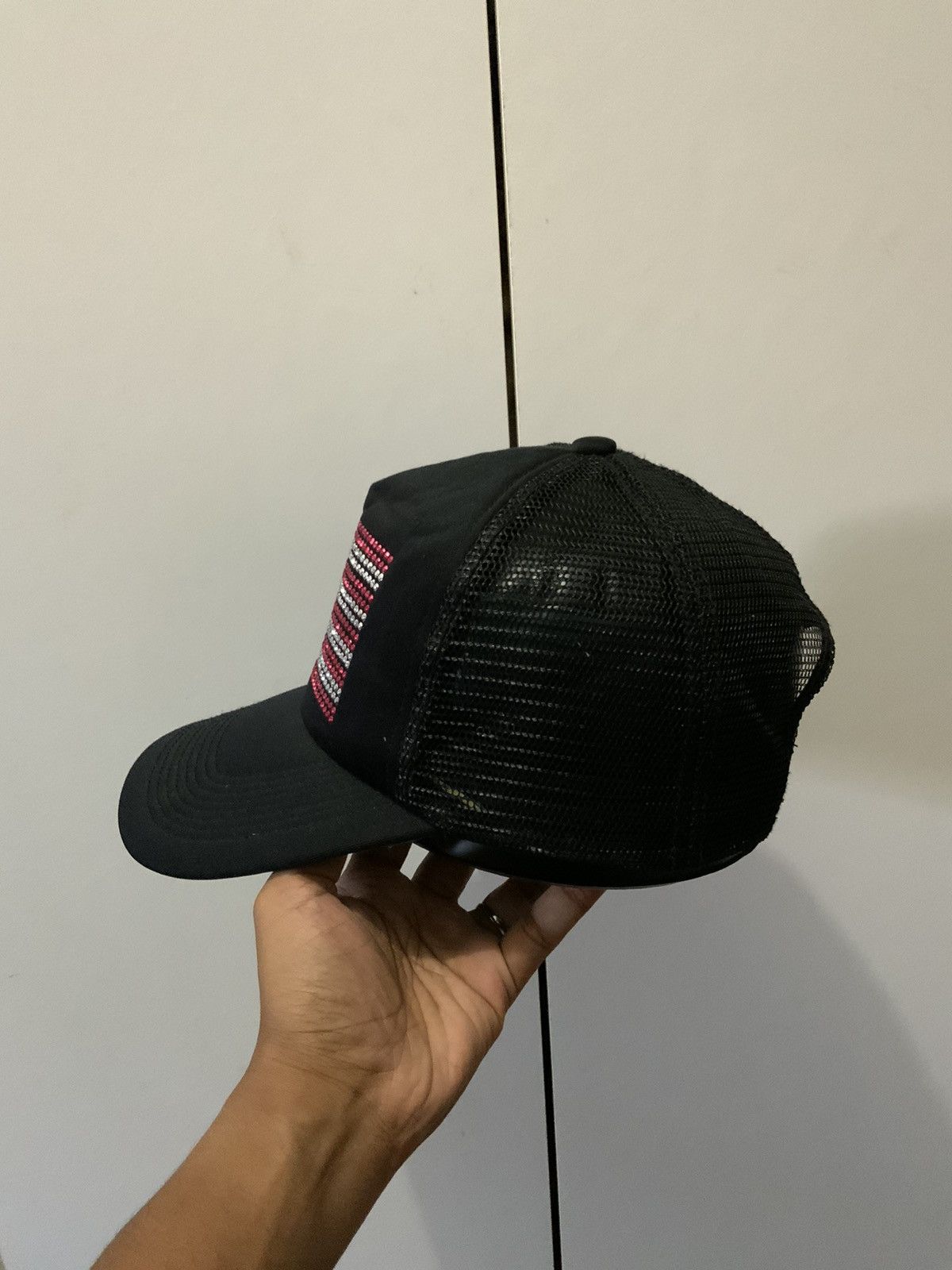 If Six Was Nine Castano Union Flag Usa Diamond Trucker Hat Size ONE SIZE - 3 Thumbnail