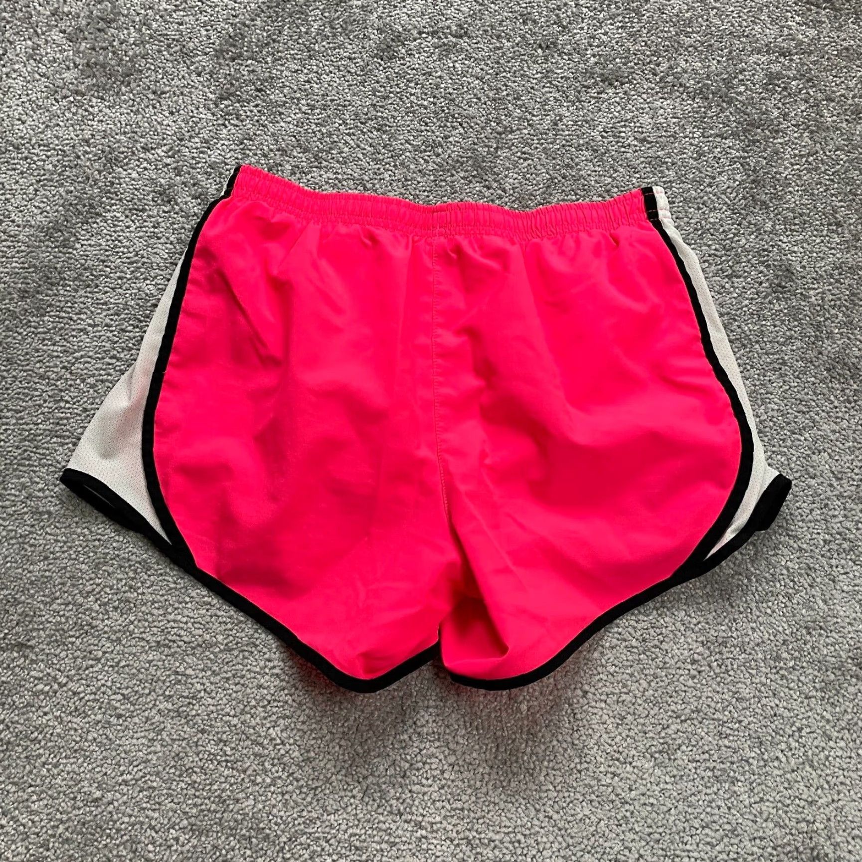Nike Nike Dri-Fit Active Shorts Womens Large Pink Elastic Drawstring Gym Running 25x4 Size 36" / US 14 / IT 50 - 2 Thumbnail