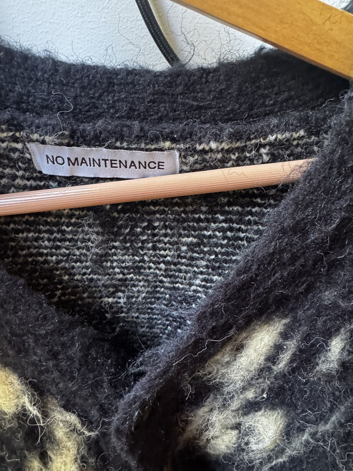 No Maintenance No Maintenance Mohair Cardigan Sweater Size US M / EU 48-50 / 2 - 3 Thumbnail