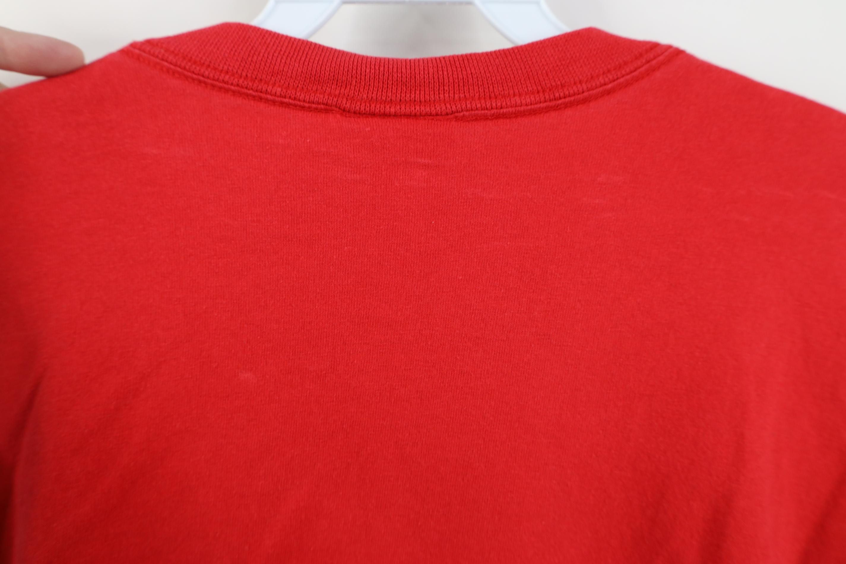 Nike Vintage Nike Center Swoosh Ohio State University T-Shirt Size US XL / EU 56 / 4 - 10 Thumbnail