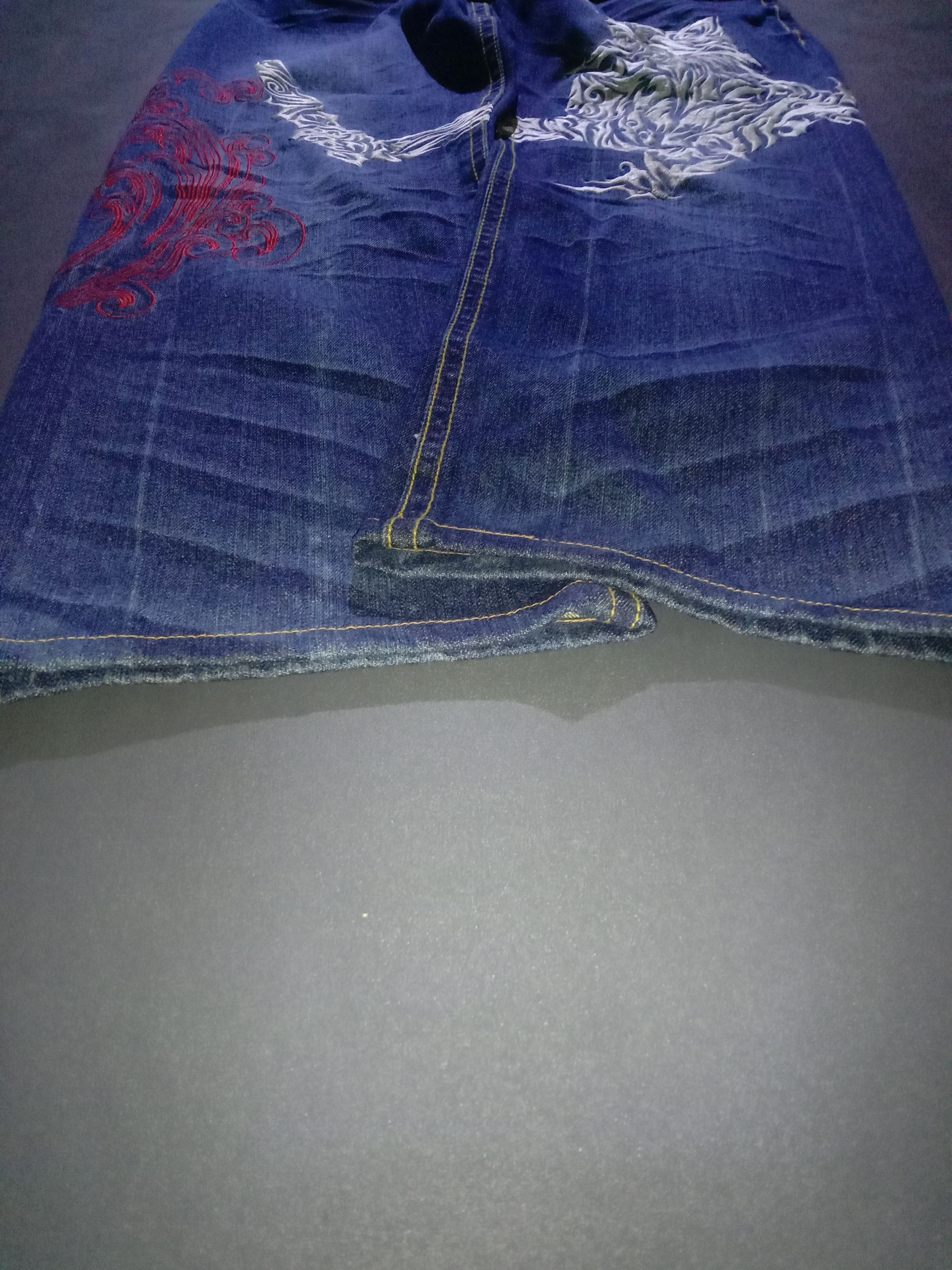 Anime Vintage Evangelion x Nishiki x Miyabi Musubi Jeans Oriental Size US 38 / EU 54 - 9 Thumbnail