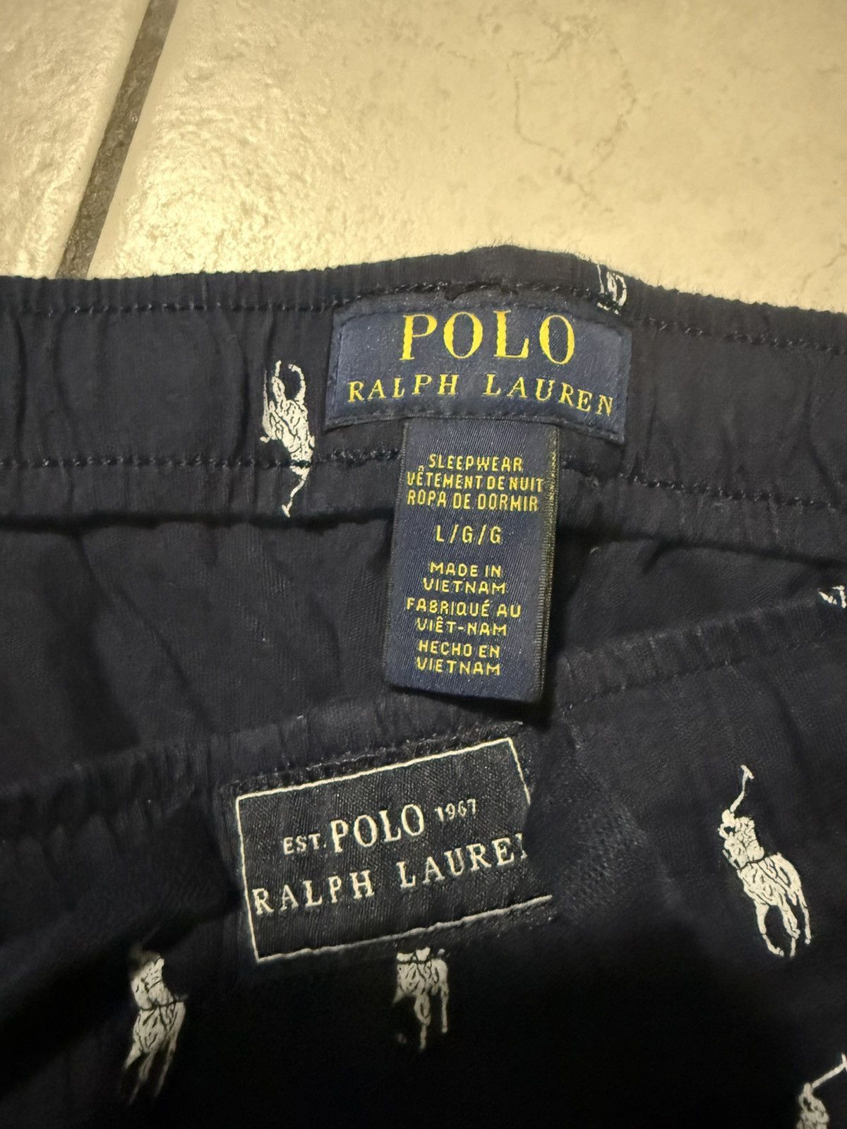 Polo Ralph Lauren Polo Ralph Lauren Pajama Joggers Size US 36 / EU 52 - 3 Thumbnail