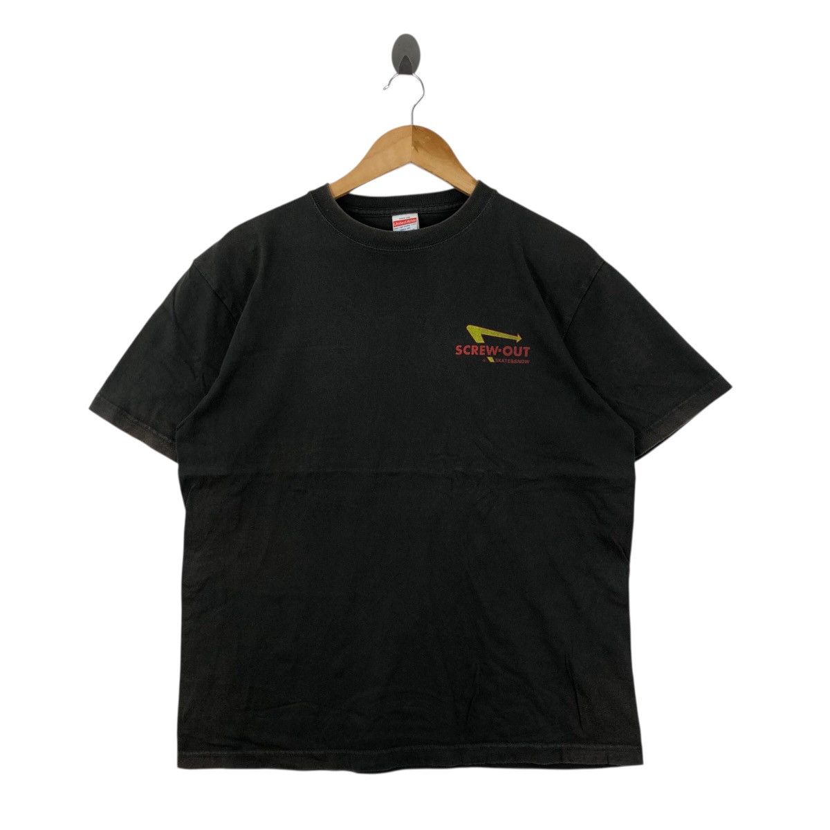 Vintage Screw-Out Skate & Snow T Shirt Size L Size US L / EU 52-54 / 3 - 1 Thumbnail