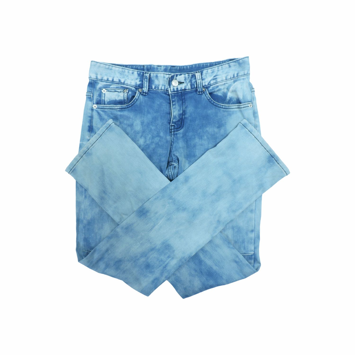 Cheap Monday CHEAP MONDAY WASHED DENIM LONG PANTS Size US 29 - 3 Thumbnail