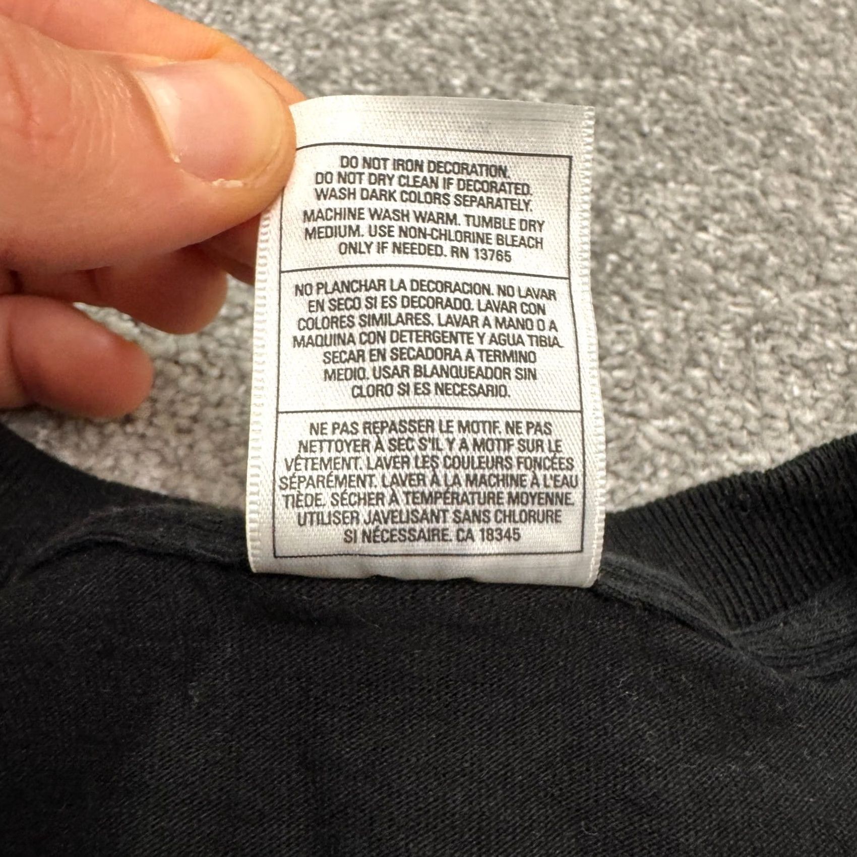 Fruit Of The Loom VINTAGE Fruit Of The Loom Graphic T-Shirt XL Black Hayward Union High School Tee Shirt Mens Regular Crew Neck Short Sleeve Size US XL / EU 56 / 4 - 6 Thumbnail