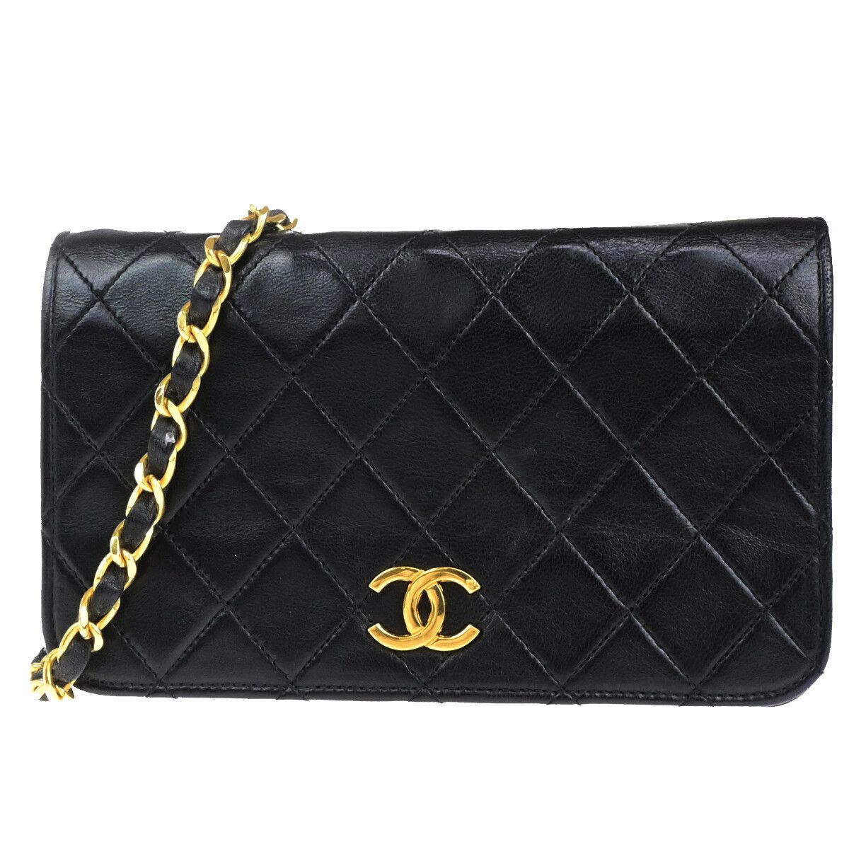 Chanel Chanel Wallet on Chain Stitched Leather Size ONE SIZE - 1 Thumbnail