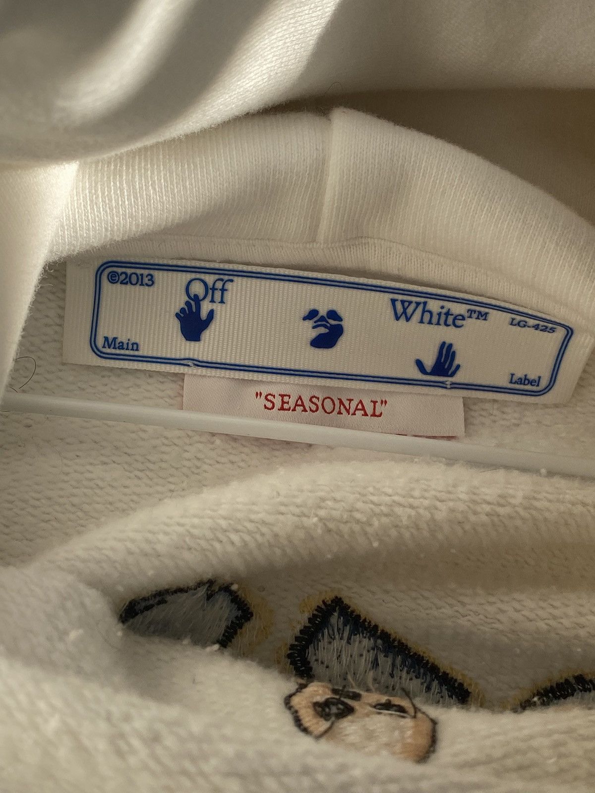 Off-White Off-White Graffiti Hoodie Size Medium Size US M / EU 48-50 / 2 - 8 Thumbnail