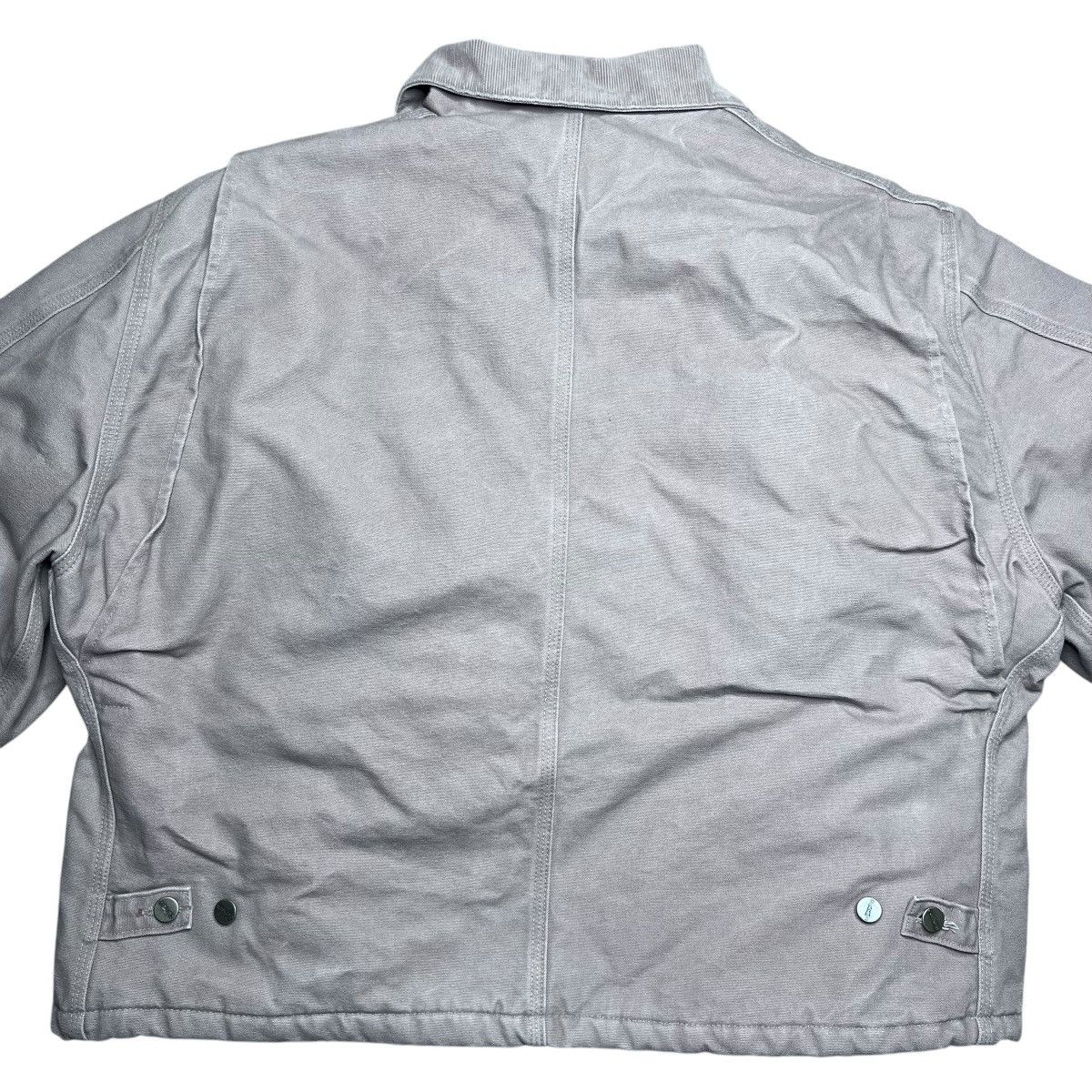 Carhartt × Vintage Vtg 2000s Carhartt J02 Arctic Quilt Lined Tan Canvas Jacket Size US XXL / EU 58 / 5 - 15 Thumbnail