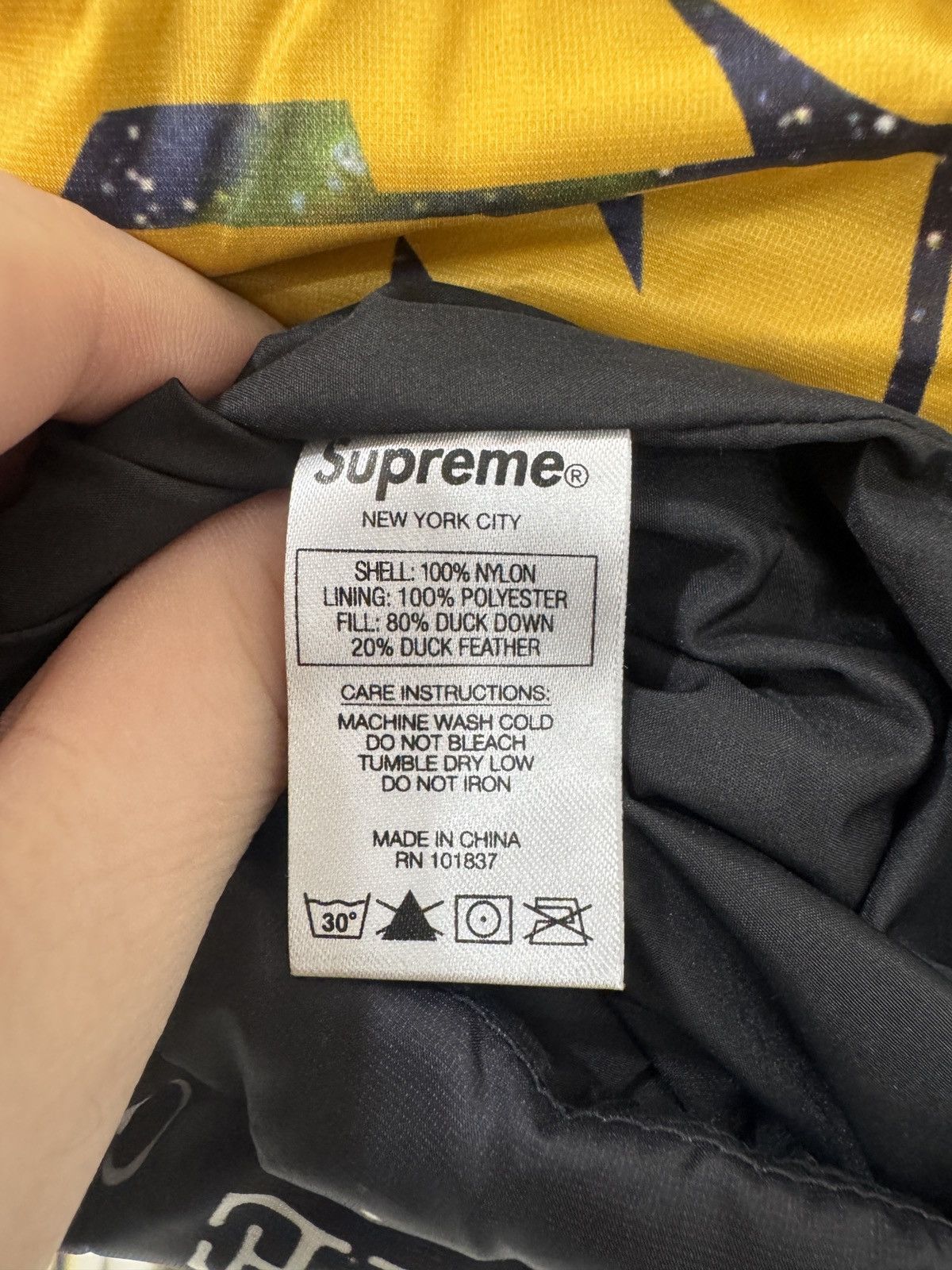 Supreme × Undercover Supreme Under Cover Public Enemy Puffer Jacket Size US L / EU 52-54 / 3 - 5 Thumbnail