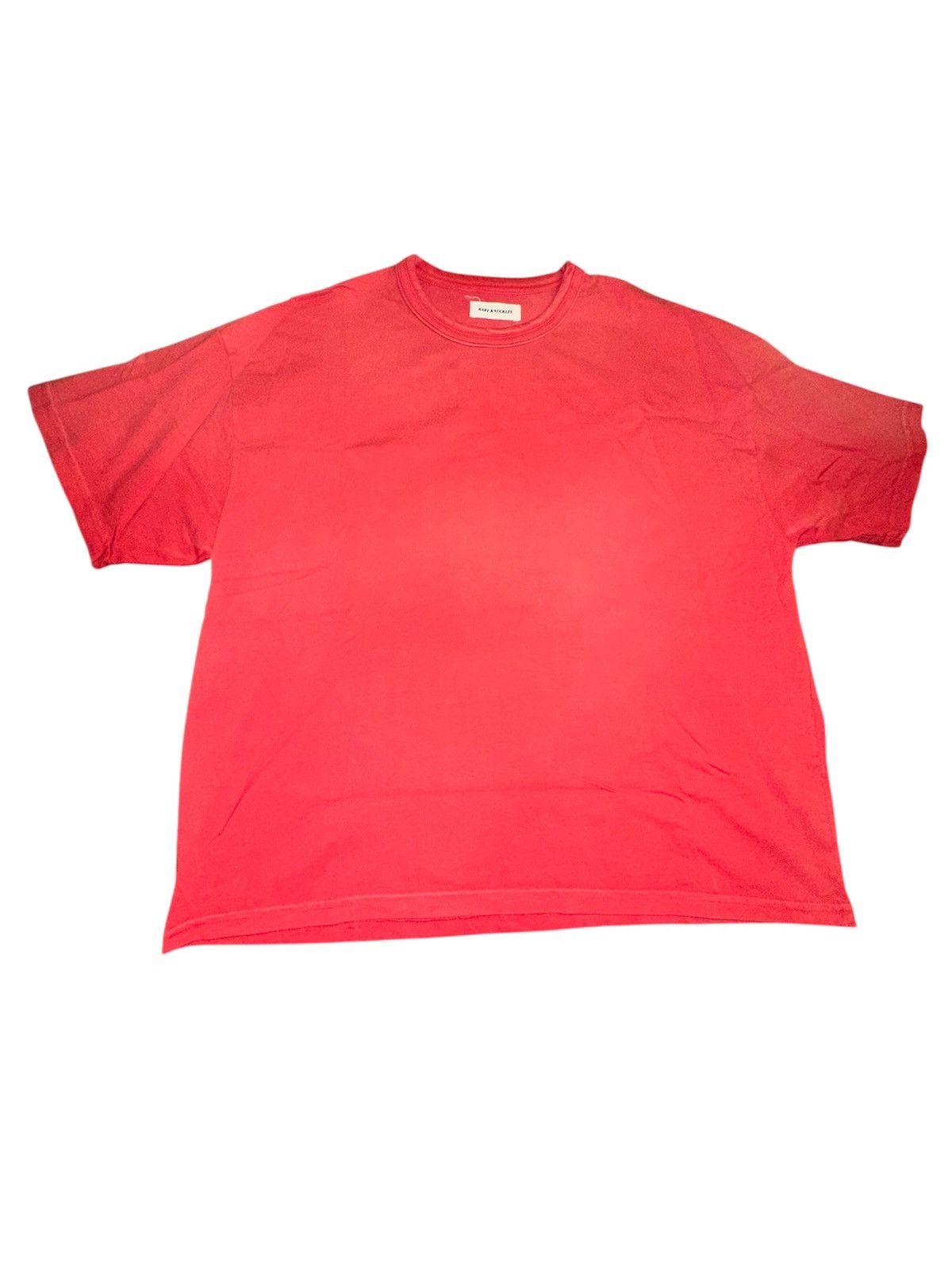 Bare Knuckles Bare Knuckles ‘Brick Red’ Basics T-shirt Size US XL / EU 56 / 4 - 1 Thumbnail