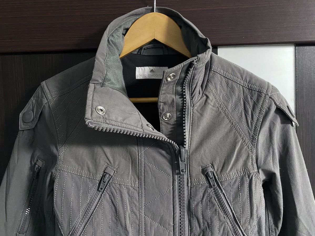 Adidas × Stella McCartney Women’s AW‘08 Asymmetric Multipocket Primaloft Biker Jacket Size XXS / US 00 / IT 34 - 18 Thumbnail