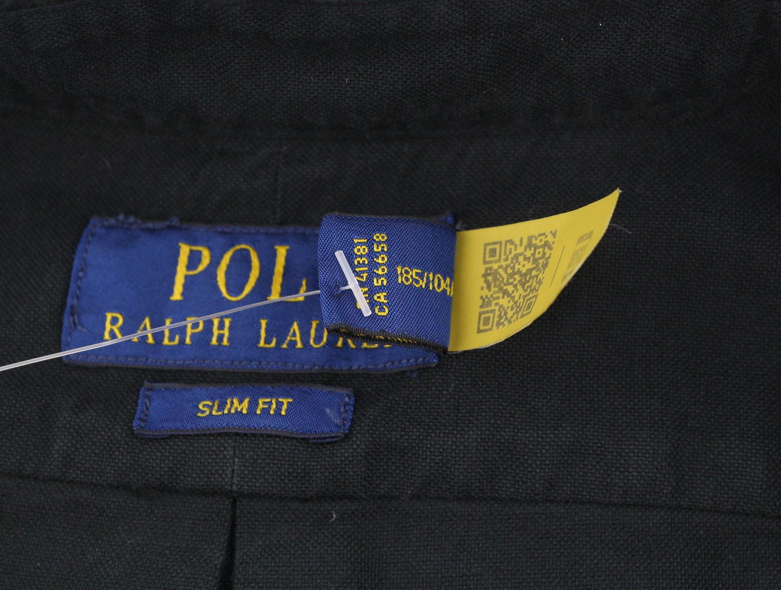 Ralph Lauren CORE REPLEN XL Black Button-Down Neck Slim Fit 87039 Size US XL / EU 56 / 4 - 7 Thumbnail