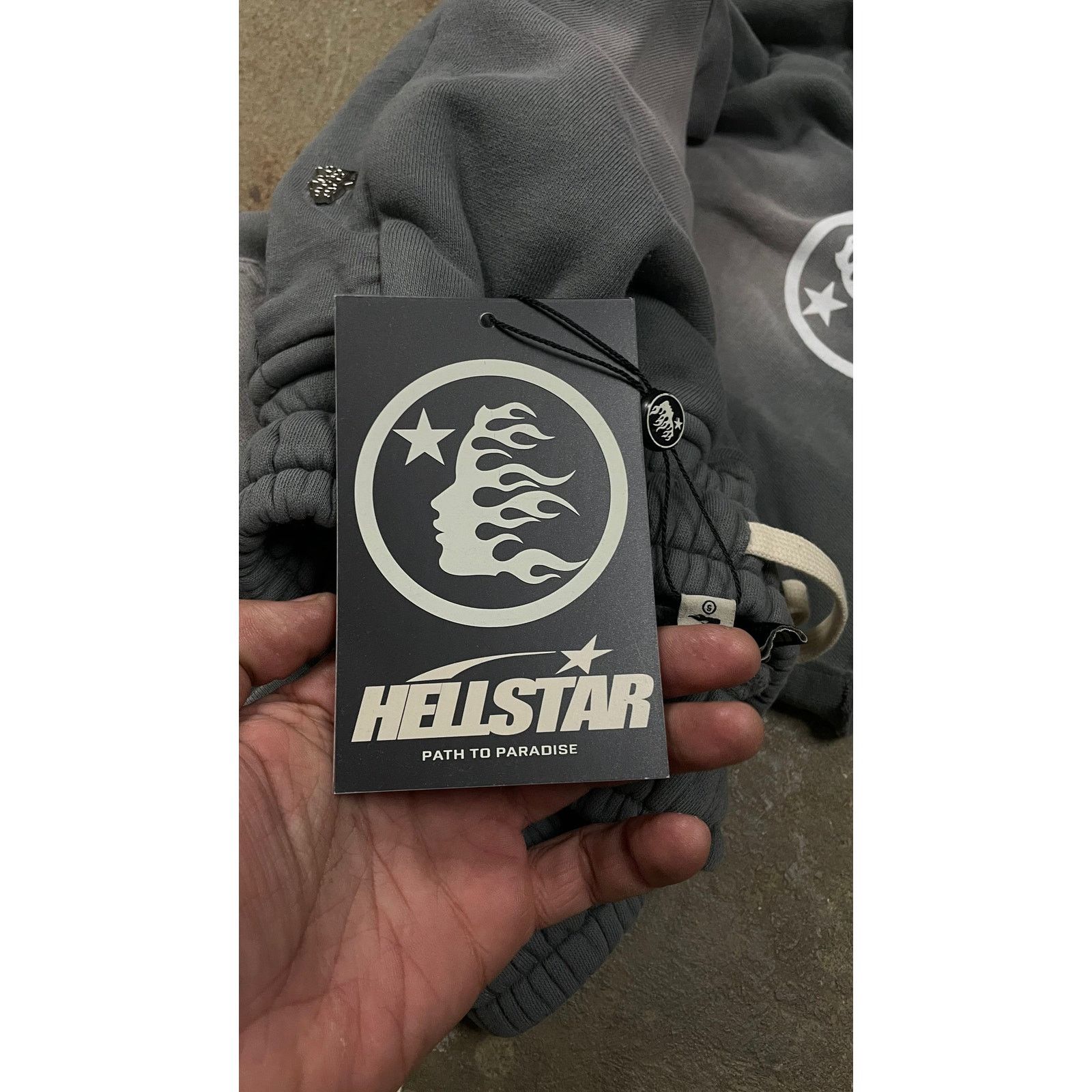 HELLSTAR Hellstar Pin Shorts Grey New Small With Tags Size US 30 / EU 46 - 4 Thumbnail