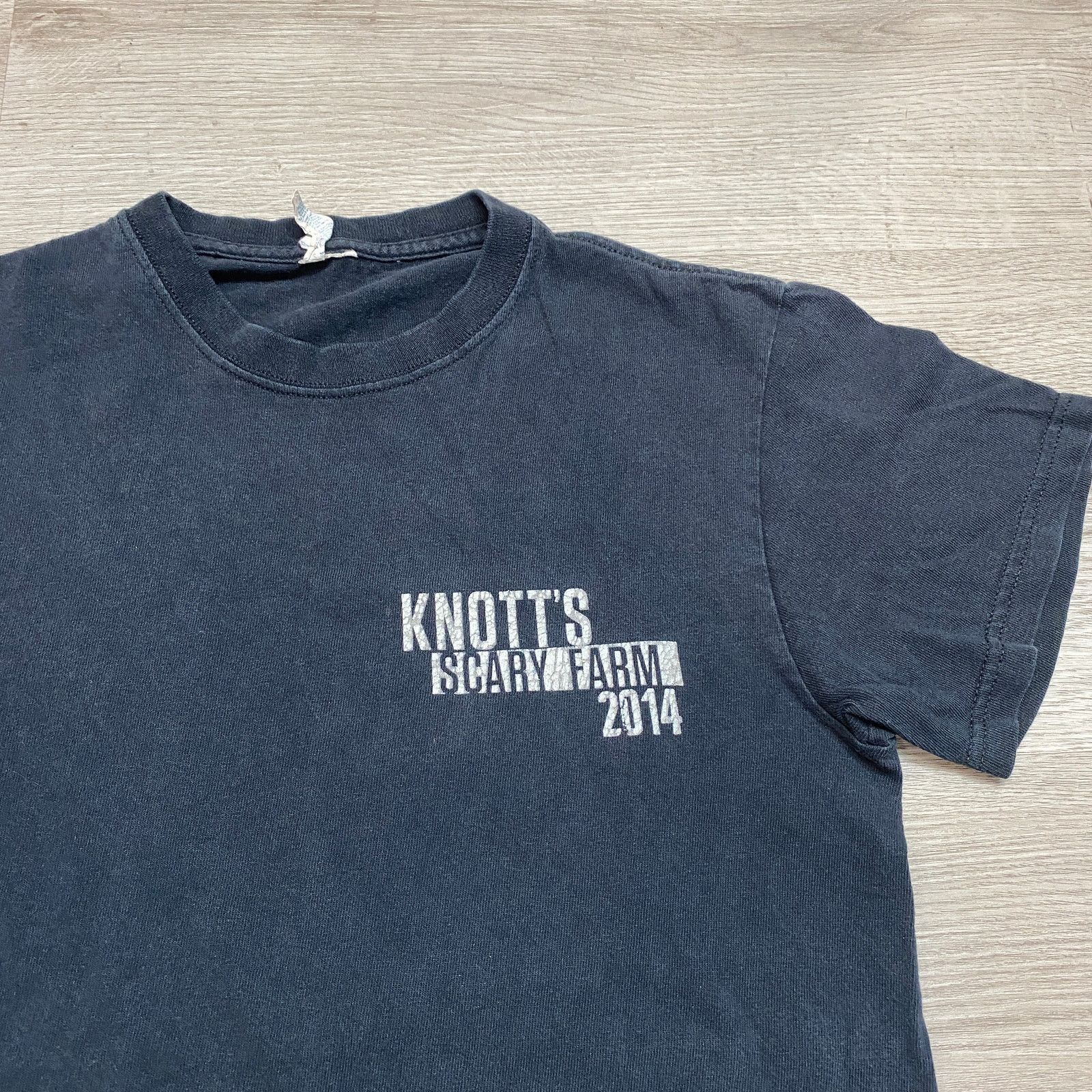 Delta × Expert Horror Knotts Scary Farm 2014 Horror Maze T Shirt Small Halloween Size US S / EU 44-46 / 1 - 4 Thumbnail