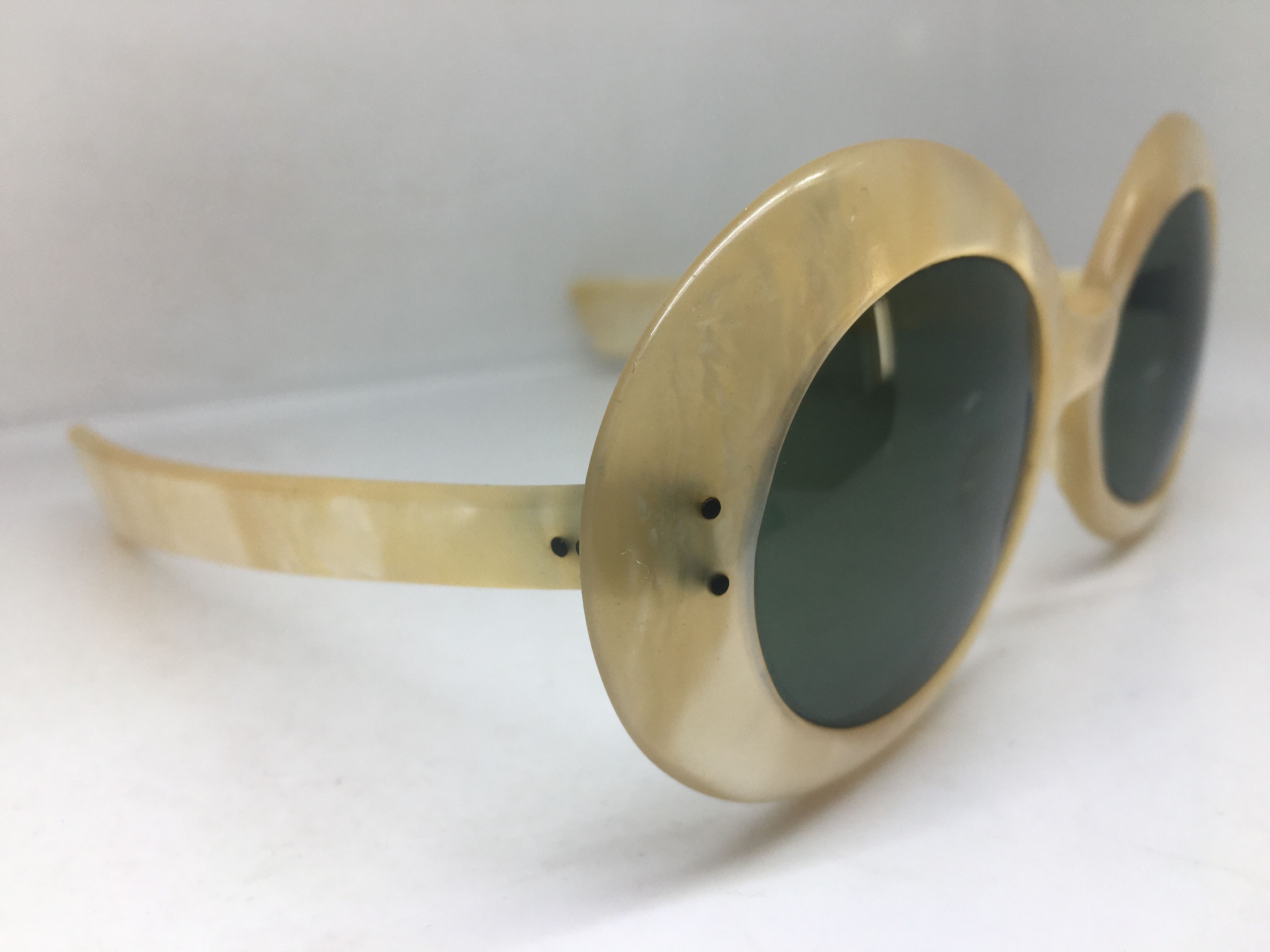 Vintage vintage Handmade JACKIE O COUTURE Sunglasses Frame France Size ONE SIZE - 2 Thumbnail