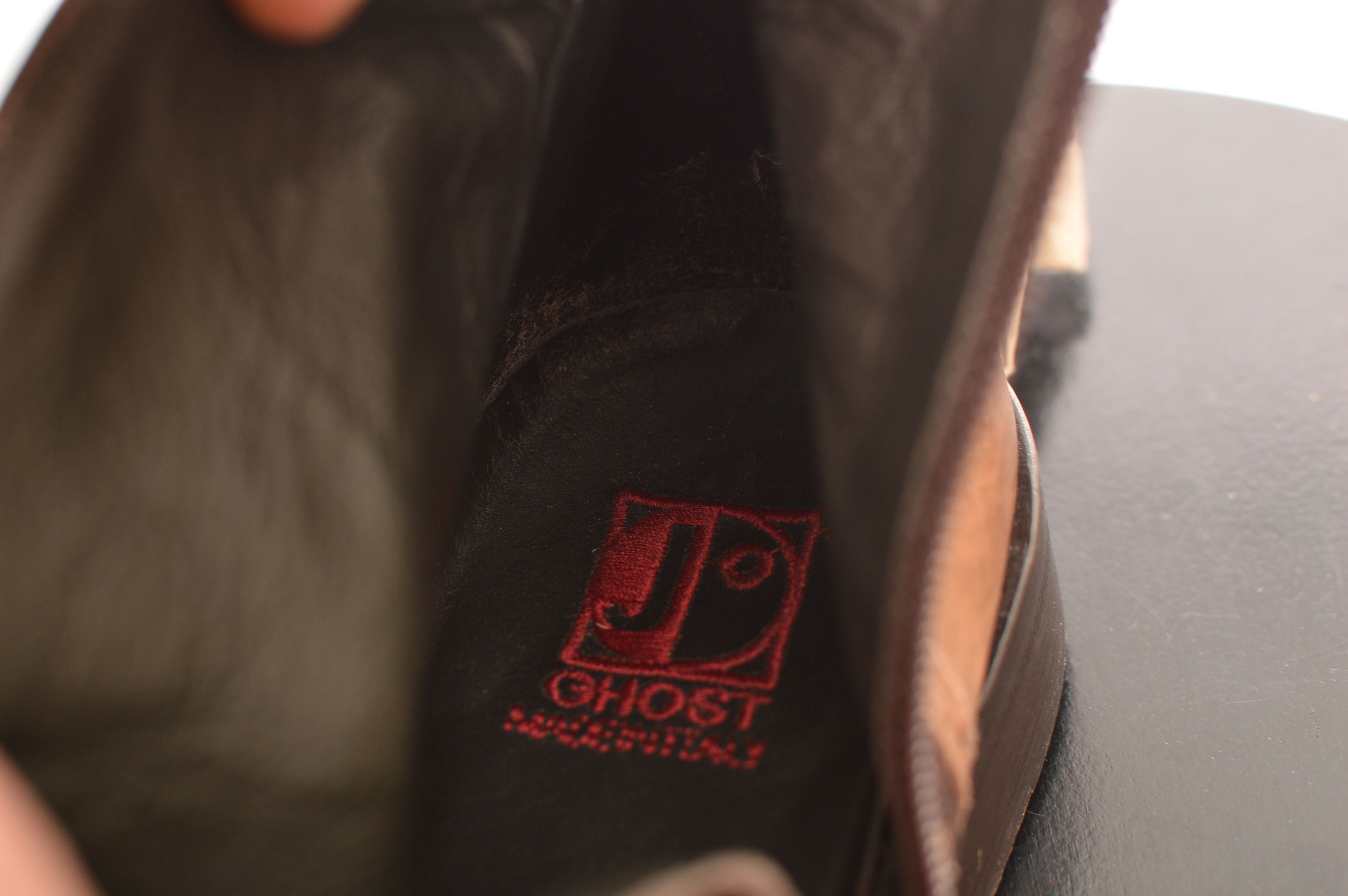 Jo Ghost Jo Ghost Brown Leather Croc Boots Size US 6 / EU 39 - 10 Thumbnail