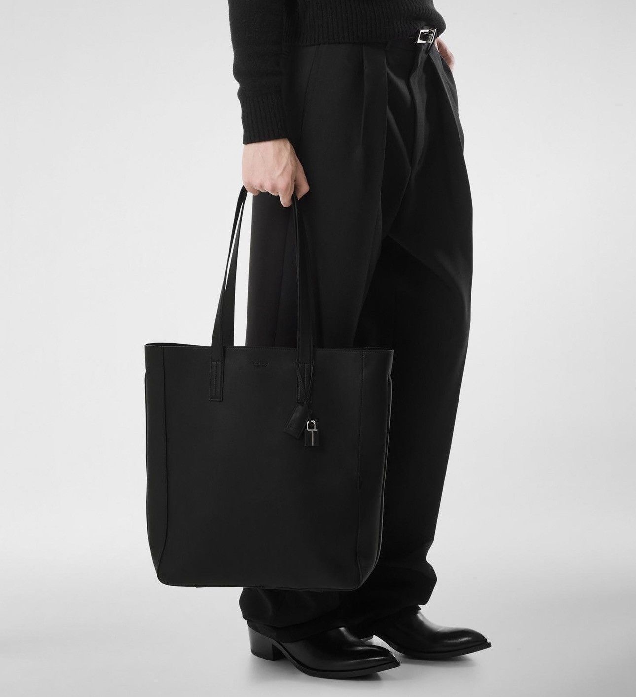Tom Ford Tom Ford Leather North South Tote Bag Size ONE SIZE - 4 Thumbnail